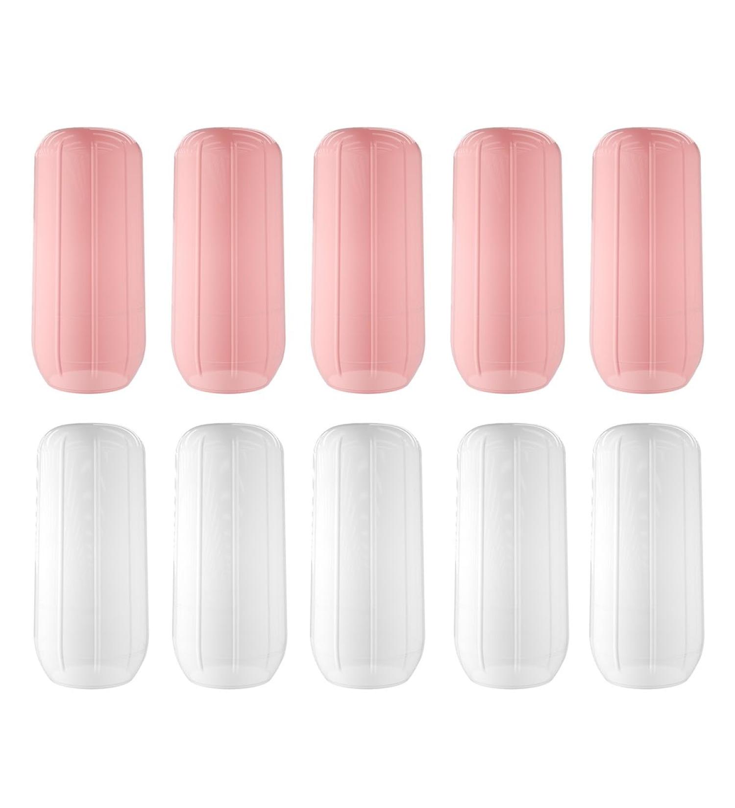 Veitle 10-Piece Elastic Shells for Outlet Fuses | Protective Shower Gel Bottle Covers | Travel-Safe Outlet Covers | Reusable Accessories for Shampoo & Toiletries - Buy Online on GoSupps.com