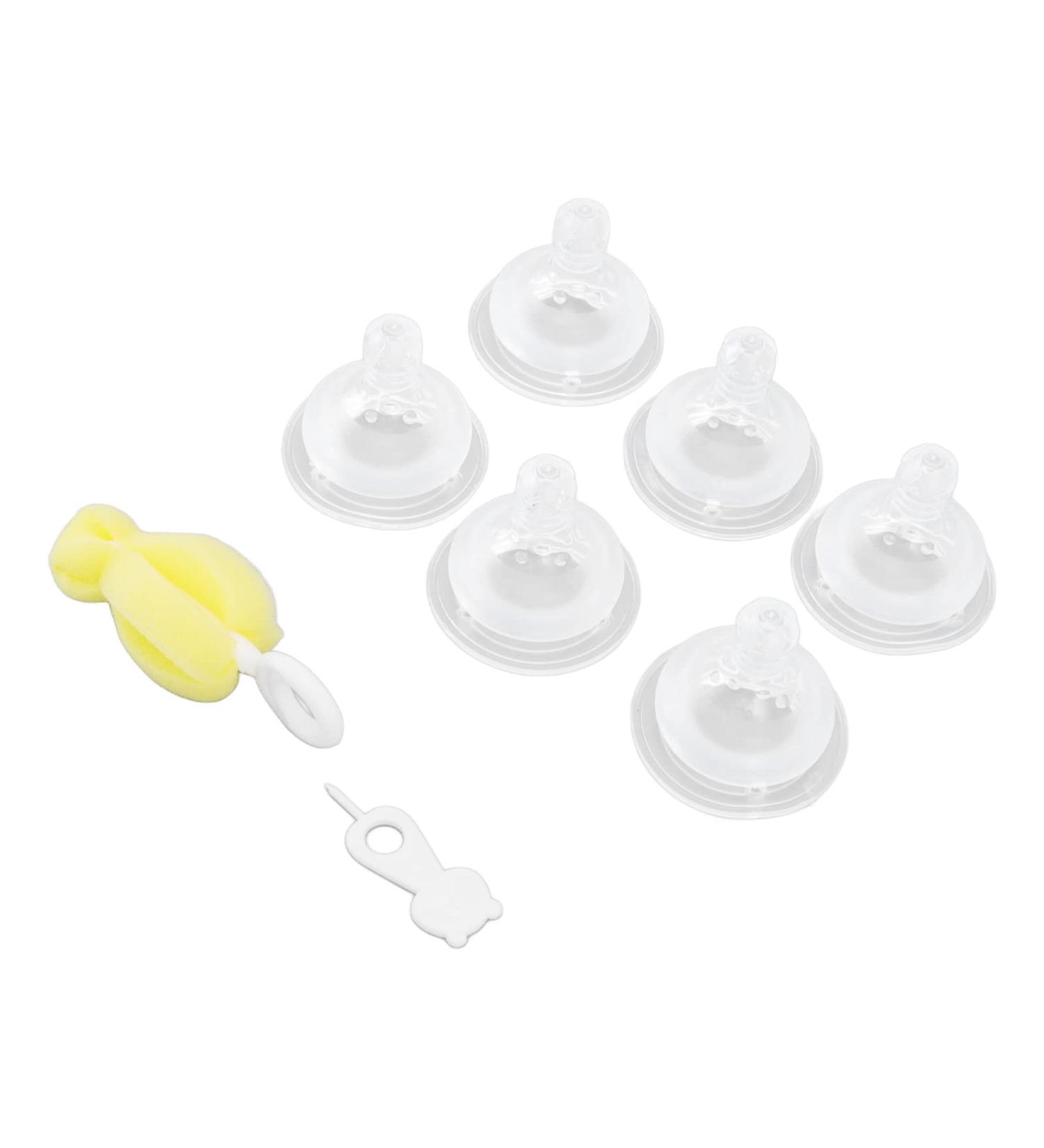 Buy Baby Silicone Pacifier - Wide Mouth Pacifier for Breastfeeding Newborns | International Shipping Available - Buy Online on GoSupps.com