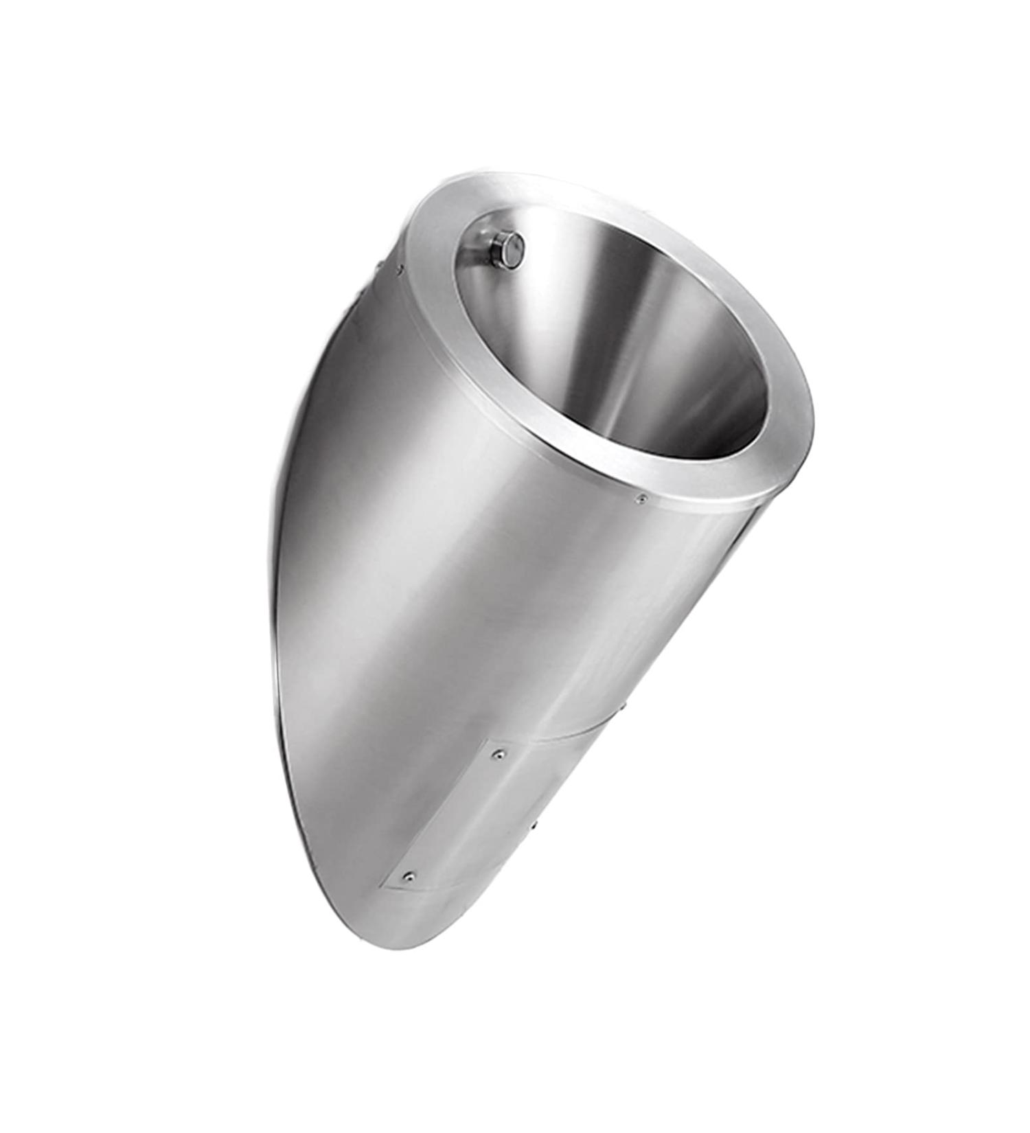 Universal Washout Urinal Bathroom Toilet Touchless Automatic Sensor Urinal Wall Mounted Sensor Toilet Flush Kit Stainless Steel Urinal Funnel Toilet Accessory for Home (A) - Buy Online on GoSupps.com