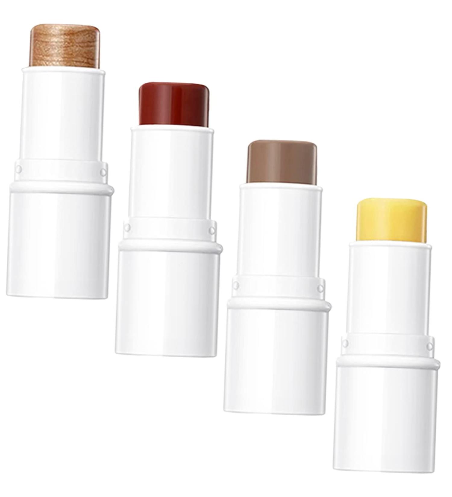 Healeved 1 Set Contour Stick Counter Stick Highlighter Makeup Cream Neopentyl Di(ethylhexanoate) Ester - Buy Online on GoSupps.com