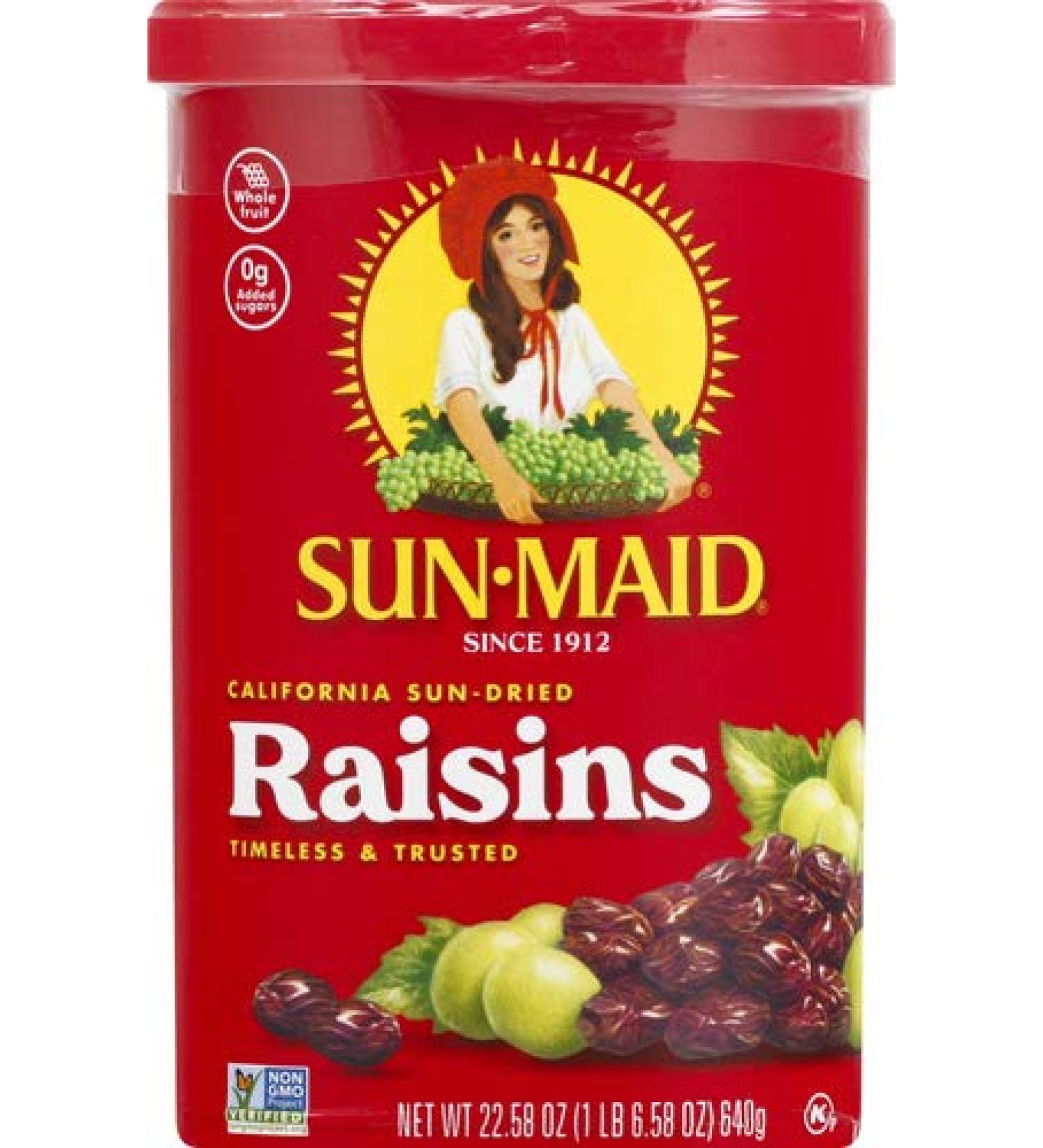 Sun-Maid Natural California Raisins, 22.58oz (Pack of 1)