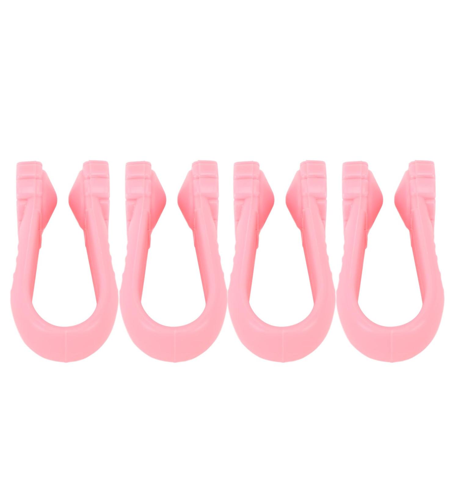 Hand Pressure Point Clip - Universal Acupressure Relaxation Clip Adjustable 4 Pack for Headaches - Pink Color - Buy Online on GoSupps.com