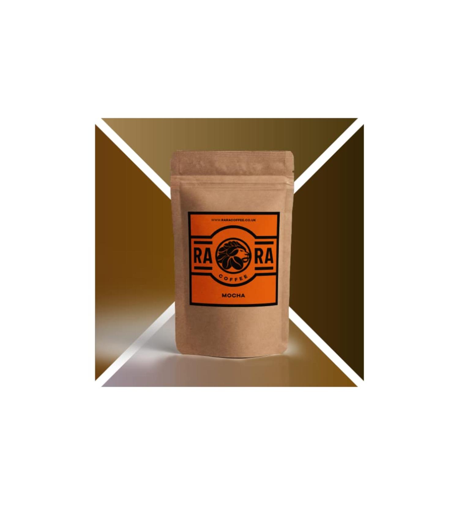 RARA Mocha Mushroom Coffee Blend - 50g - Instant Arabica Coffee with Lion's Mane & Natural Cacao - 20 servings - Buy Online on GoSupps.com