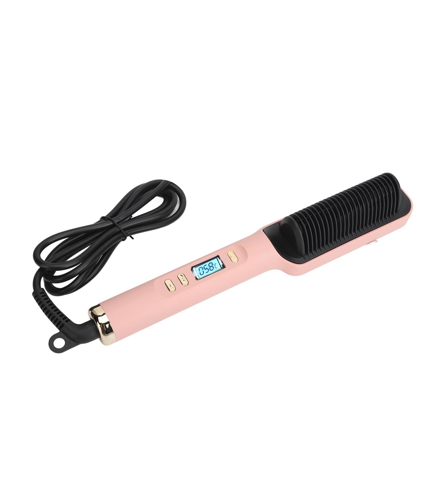 Buy Intelligent Hair Straightening Iron - Automatic Shutdown Rapid Heating Styling Comb (110-220V US Plug) - Shop Now - Buy Online on GoSupps.com