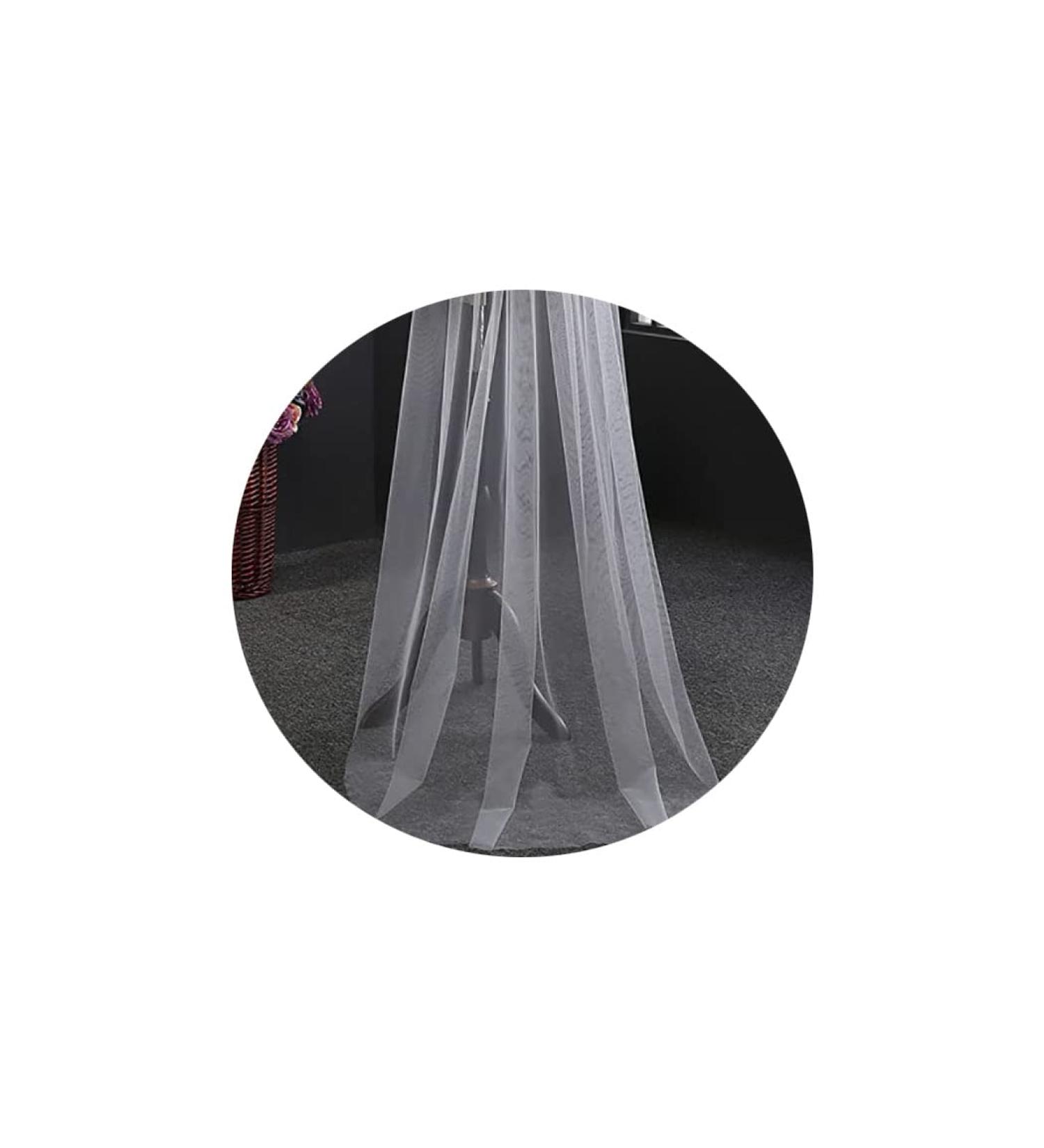 Haraty Ivory 1 Layer Wedding Tulle Veil with Comb for Women and Girls - Buy Online on GoSupps.com