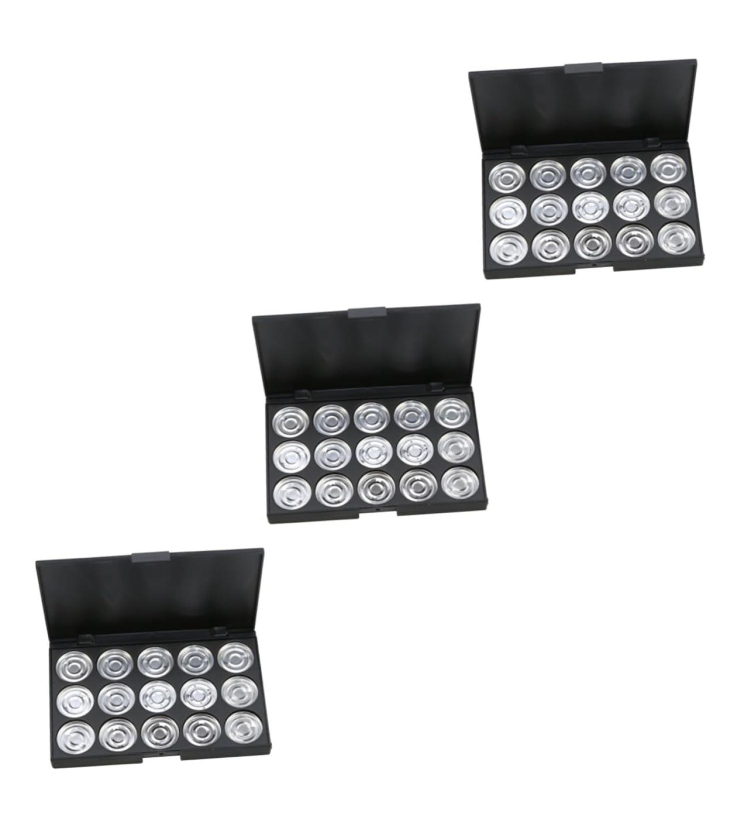 Hemoton 3pcs 15 Eyeshadow Case Empty Cosmetic Case Travel Makeup Case Cosmetic Cases for Traveling - Buy Online on GoSupps.com