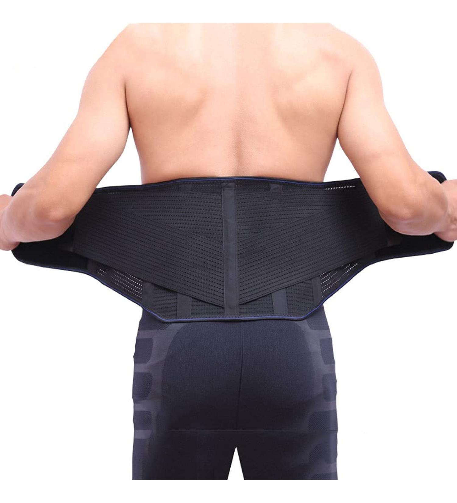 Adjustable Back Support Belt for Pain Relief | Lumbar Bandage for Sciatica Scoliosis & Herniated Disc - Herba - Buy Online on GoSupps.com