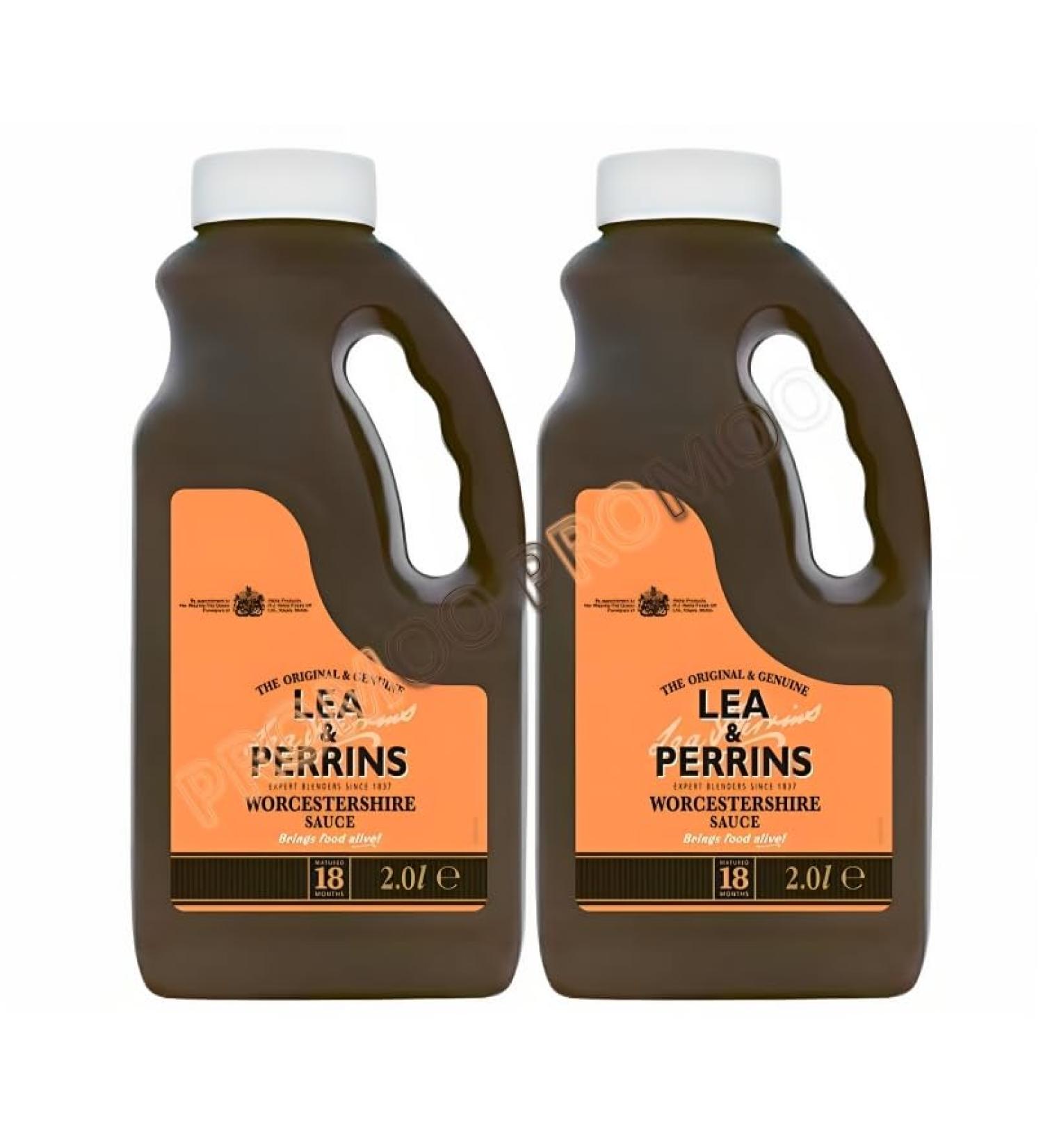 Lea & Perrins - Worcestershire Sauce 2 ltr x 2 uds - Promo Pack - Buy Online on GoSupps.com