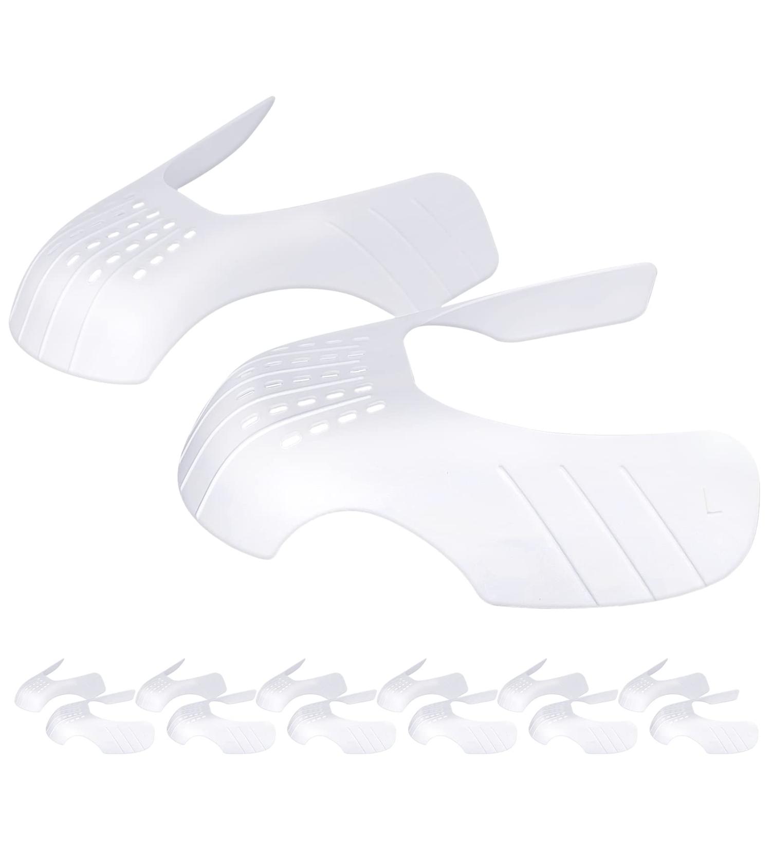 Shoe Crease Protector for Sneakers - 6 Pairs Anti Crease Inserts for Jordans, Air Force 1, Dunks - Prevent Creases - Size M (5.5-9) - White - Buy Online on GoSupps.com
