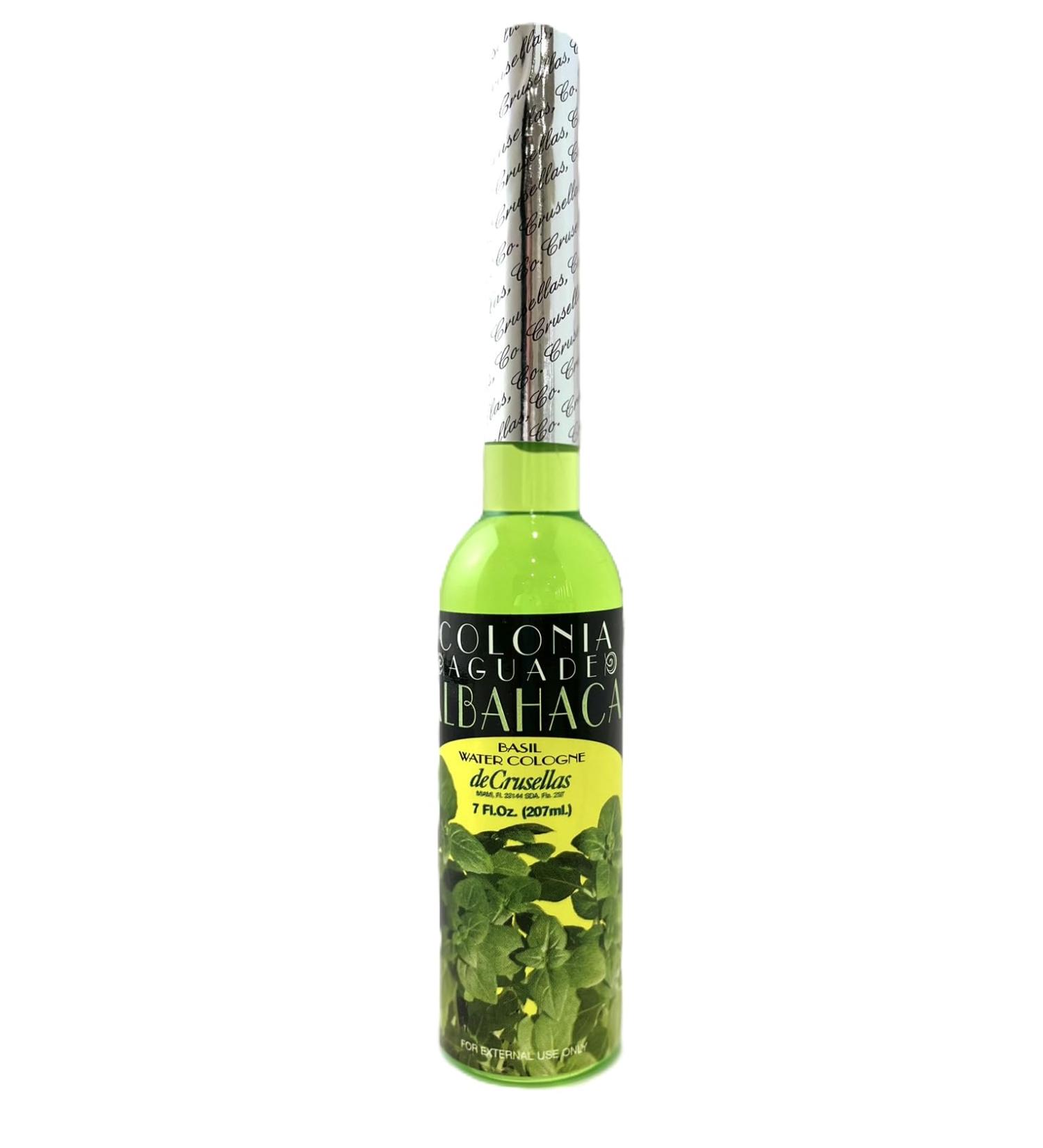 Basil Water Cologne (Colonia Agua De Albahaca) 7 Fl. Oz.
