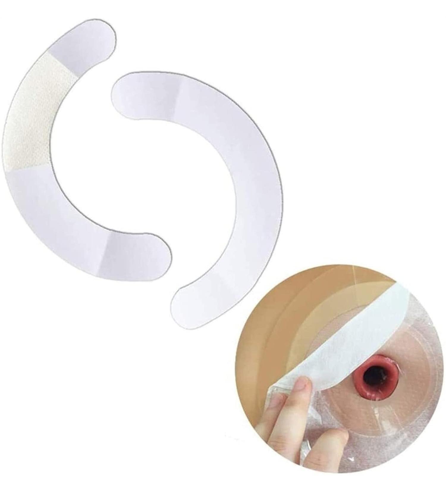 20Pcs/Lot Practical Ostomy Care Hydrocolloid Tape Stoma Anti-Leak Appendage Care Products Protecting Portable Fixed for Colostomy Prevent and Shifting Elastic Barrier Strips 21430 - Buy Online on GoSupps.com