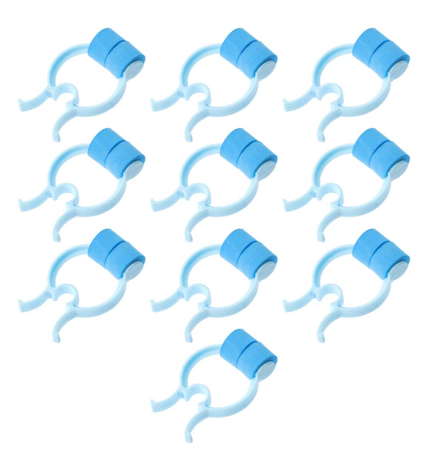 COHEALI Nose Plugs Jewelry Accessories 10Pcs - Nose Bleed Stopper Nose Clips - Emergency Nasal Clip - Sky-blue - Buy Online on GoSupps.com