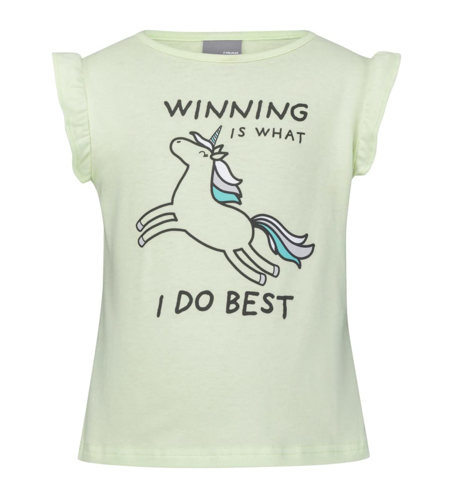 HEAD TENNIS Tank Top Girls light green 110