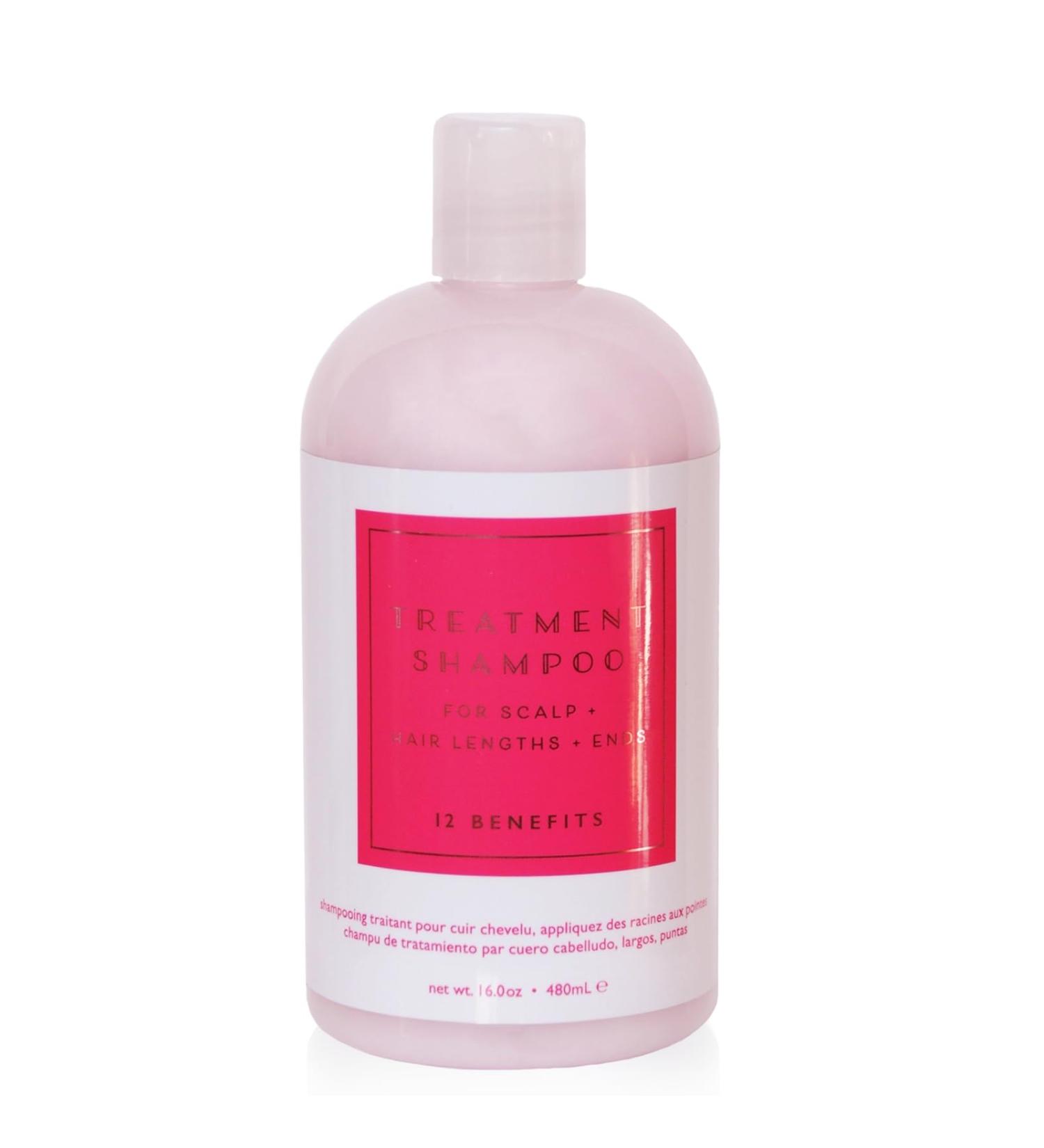 12 Benefits Treatment Shampoo Hydrating Scalp Treatment Gentle Effective Cleanse Sulfate-Free Shampoo for Dry Damaged and Color-Treated Hair 16 Fl Oz (480 ML) 16.9 Fl Oz (Pack of 1) - Buy Online on GoSupps.com