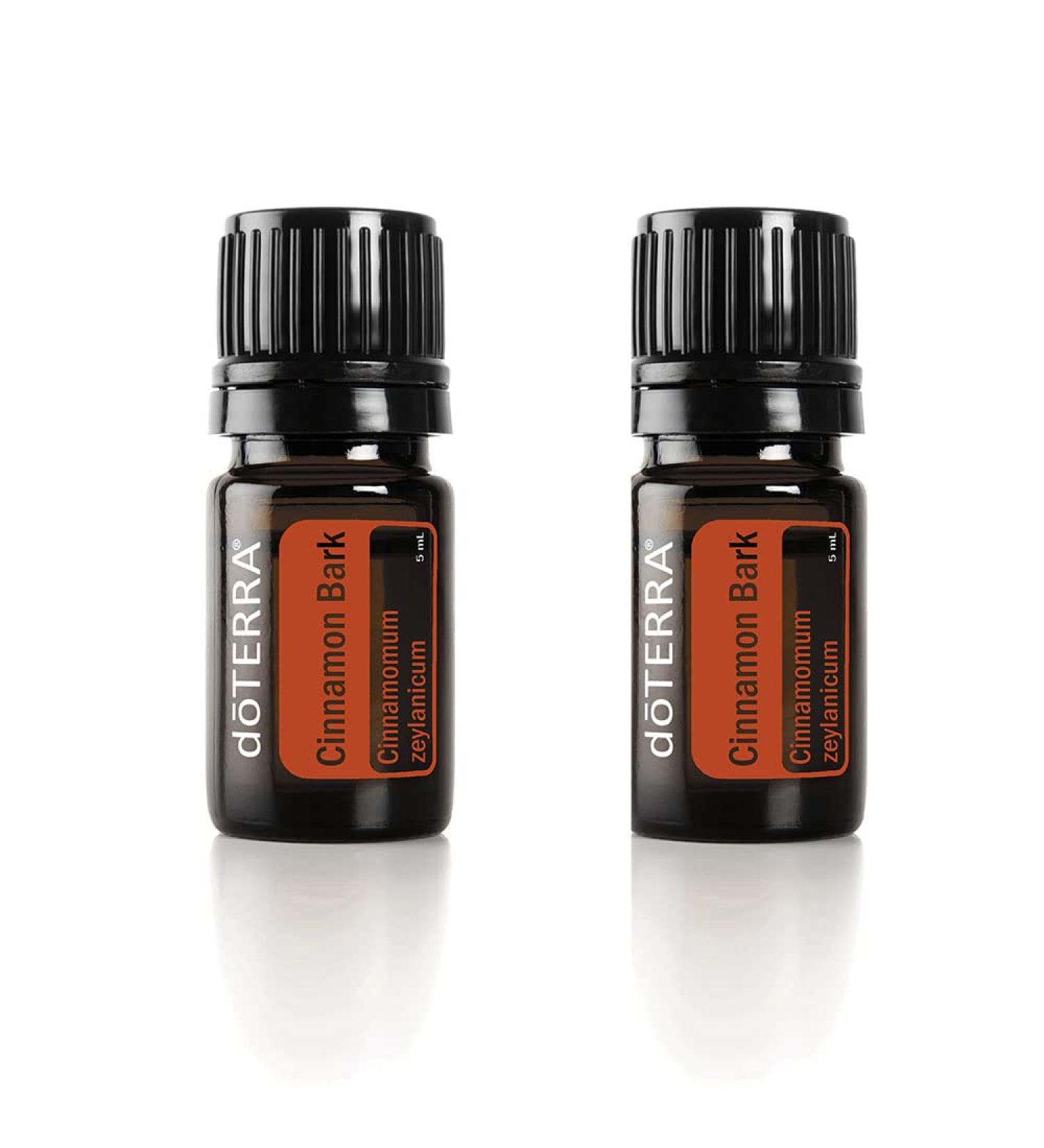 doTERRA Cinnamon Essential Oil - 5 ml - 2 Pack Spicy woody with a sweet biting note warm 5 ml (Pack of 2)