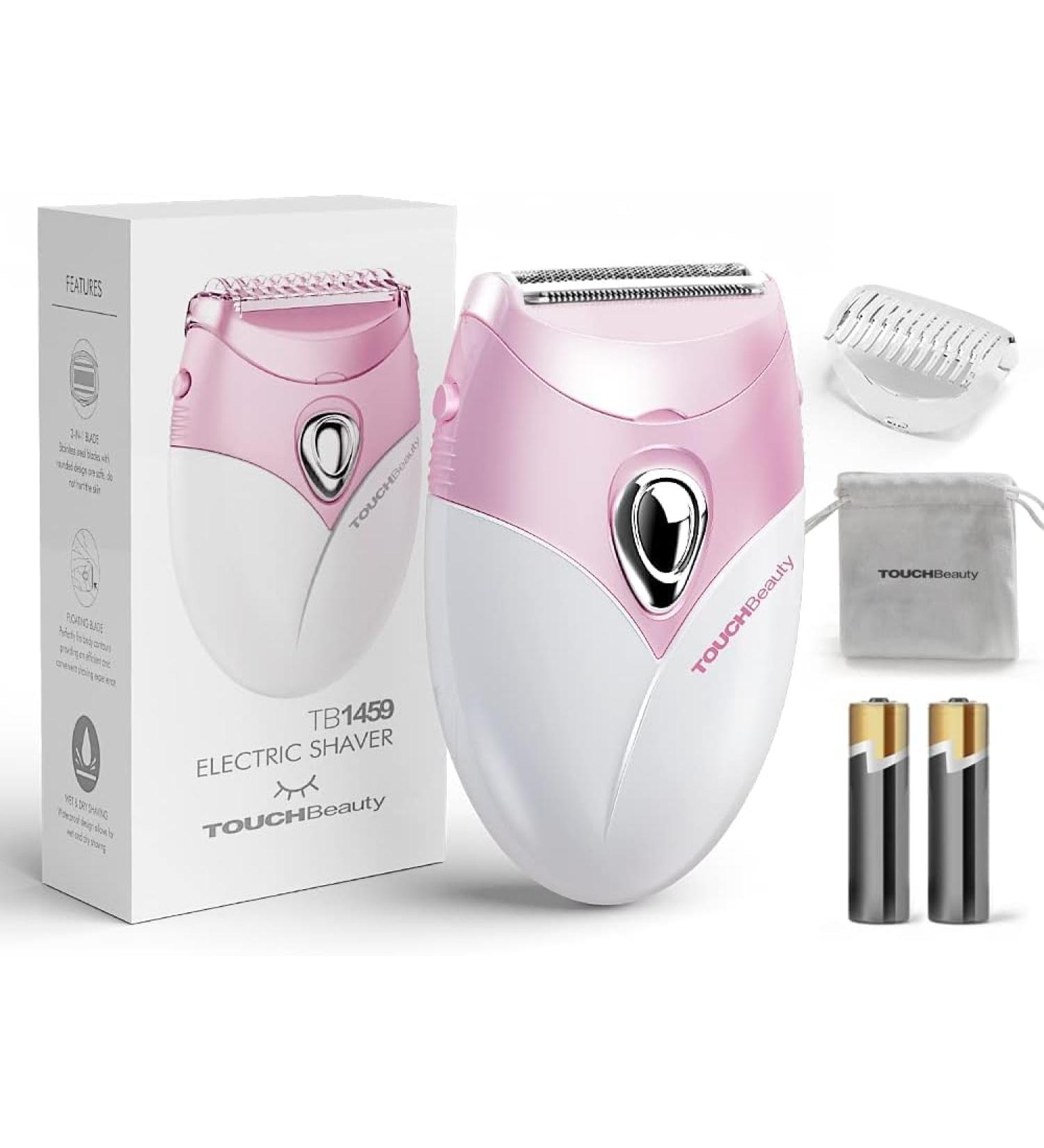 TOUCHBeauty Electric Shaver for Women - Cordless Wet/Dry Razor for Silky Smooth Skin | Travel Friendly (Pink - Buy Online on GoSupps.com