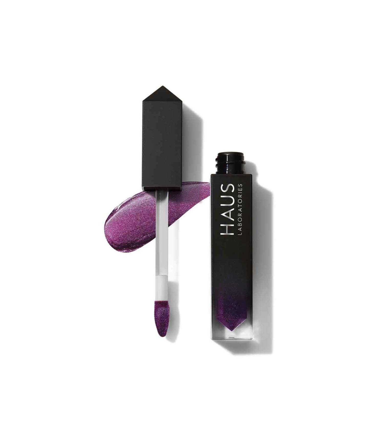 Haus Laboratories Lady Gaga Le Riot Lip Gloss in Violet Disco - Shop Now - Buy Online on GoSupps.com