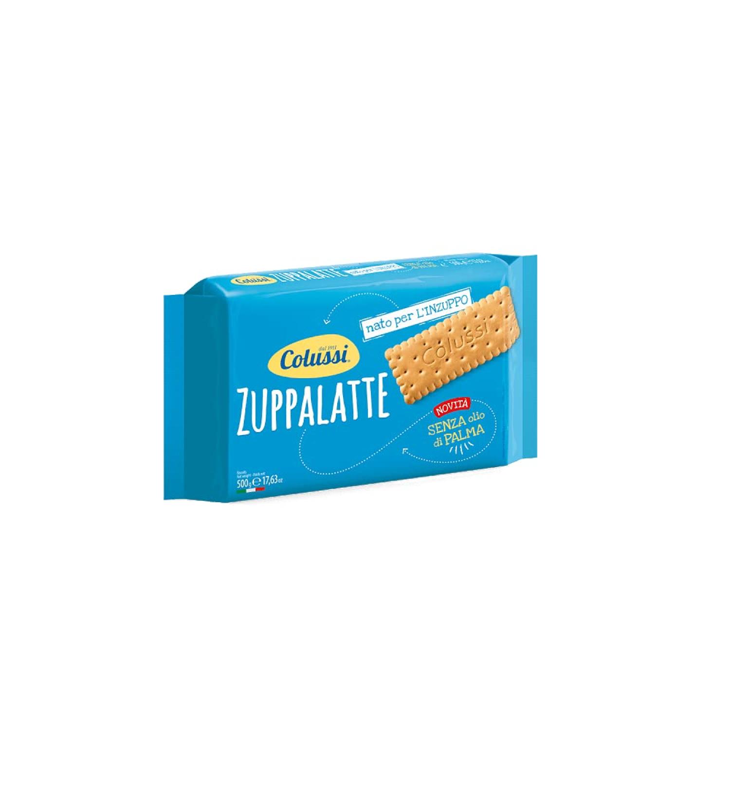 Colussi Zuppalatte Italian Biscuits without Palm Oil 500 g