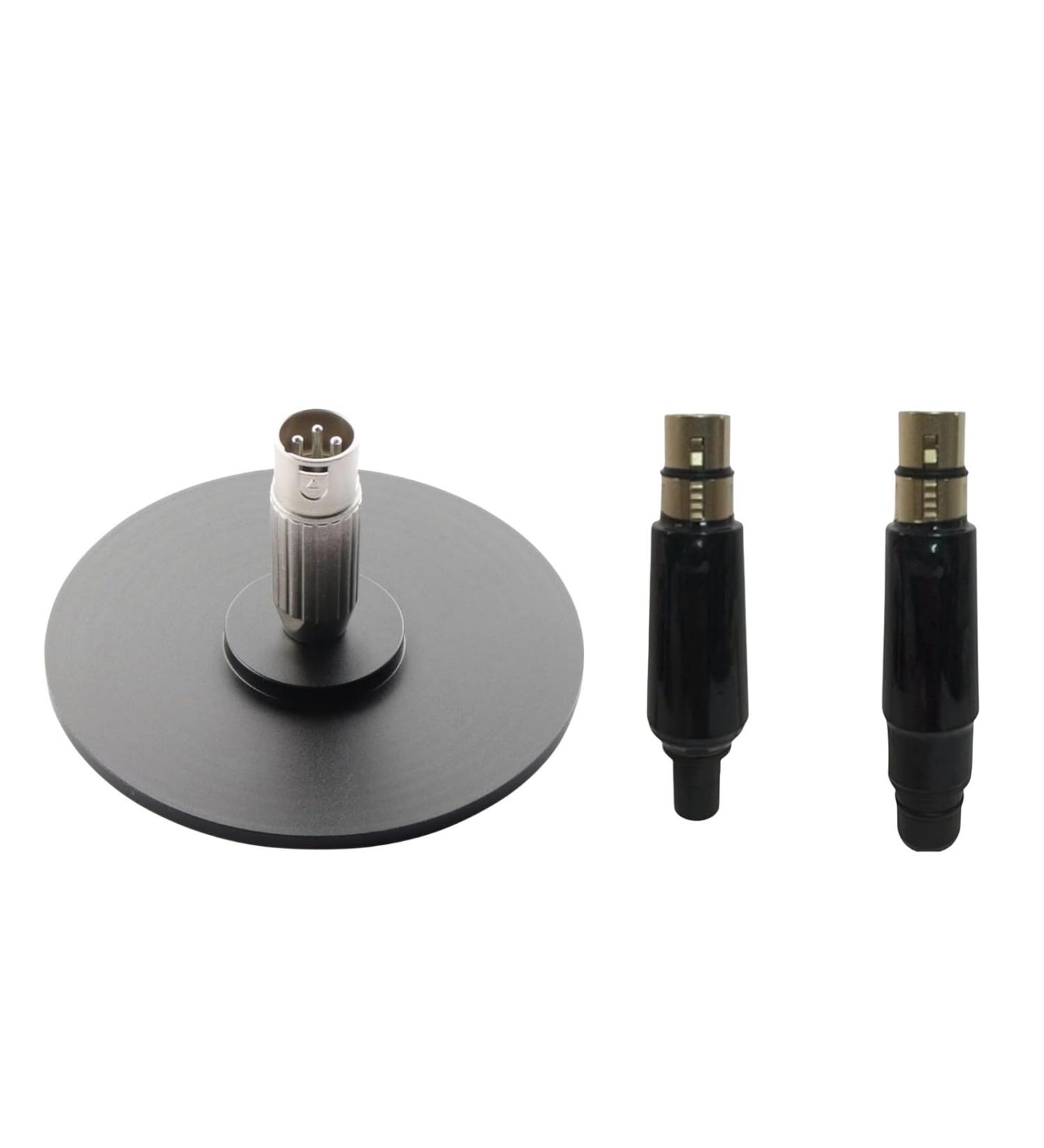 Ebiefly 2x DIY Massage Pistol Adapter Attachments | 3XLR Socket & Large Device Attachment | Relieve Sore Muscles & Stiffness | Key Diameter 12cm - Buy Online on GoSupps.com