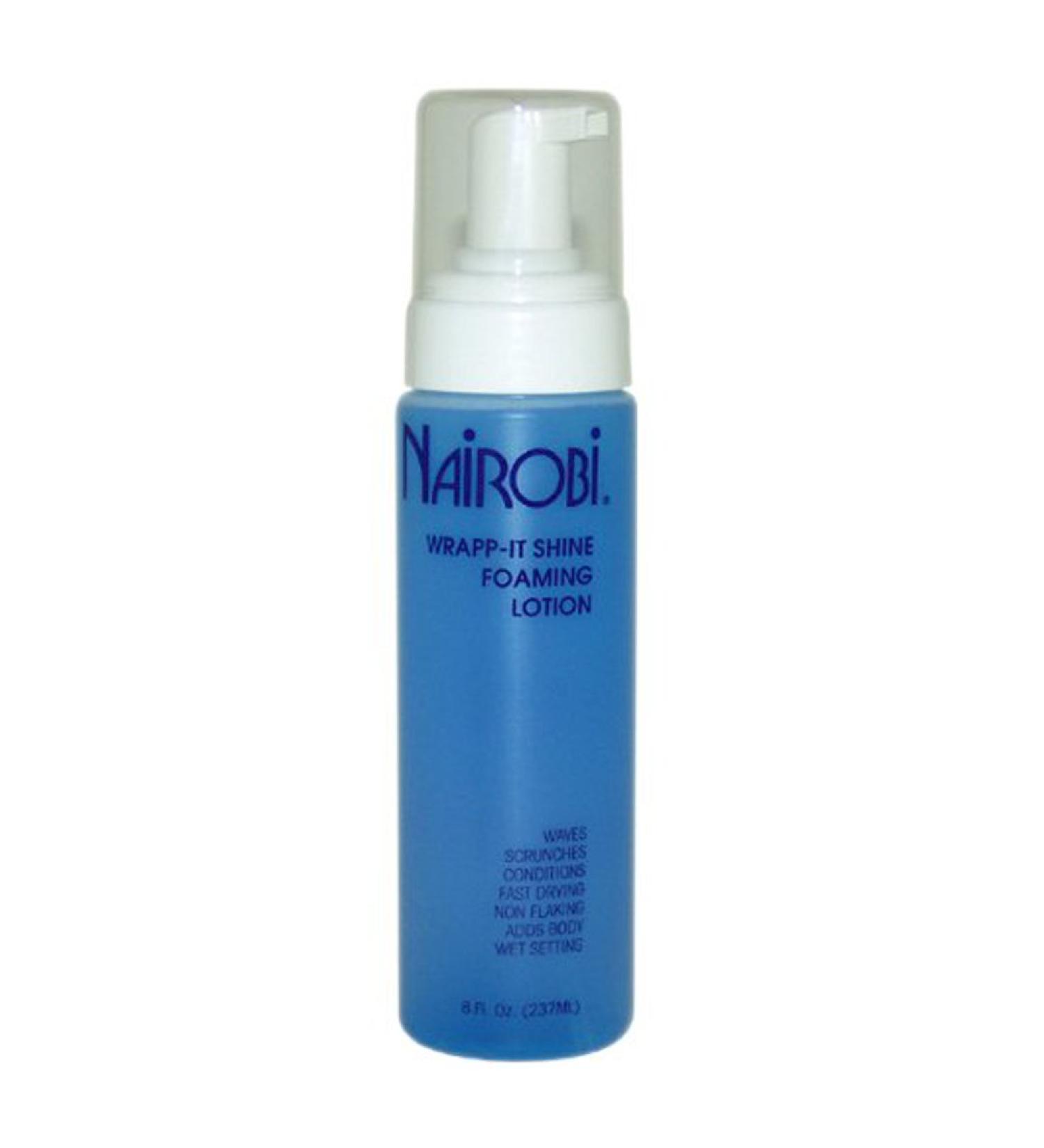 Nairobi Wrapp It Shine Foaming Lotion 8.0 Fluid Ounce 8 Ounce