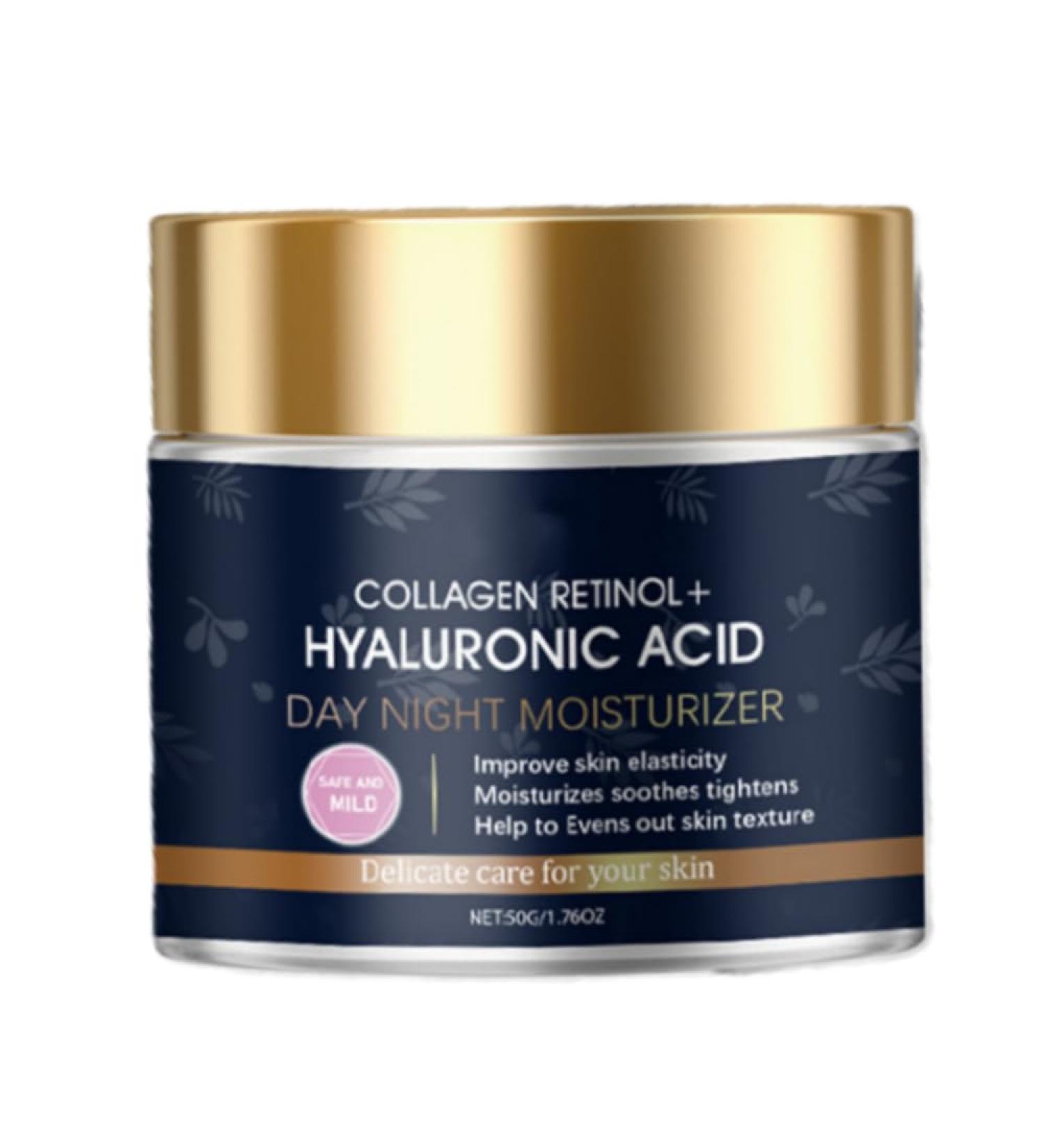 Retinol Anti-Wrinkle Cream for Women - Anti-Aging Face & Neck Moisturizer with Collagen & Hyaluronic Acid - Hydrating Treatment for Neck D collet & Jawline - Firming & Smoothing 1.76oz - Buy Online on GoSupps.com