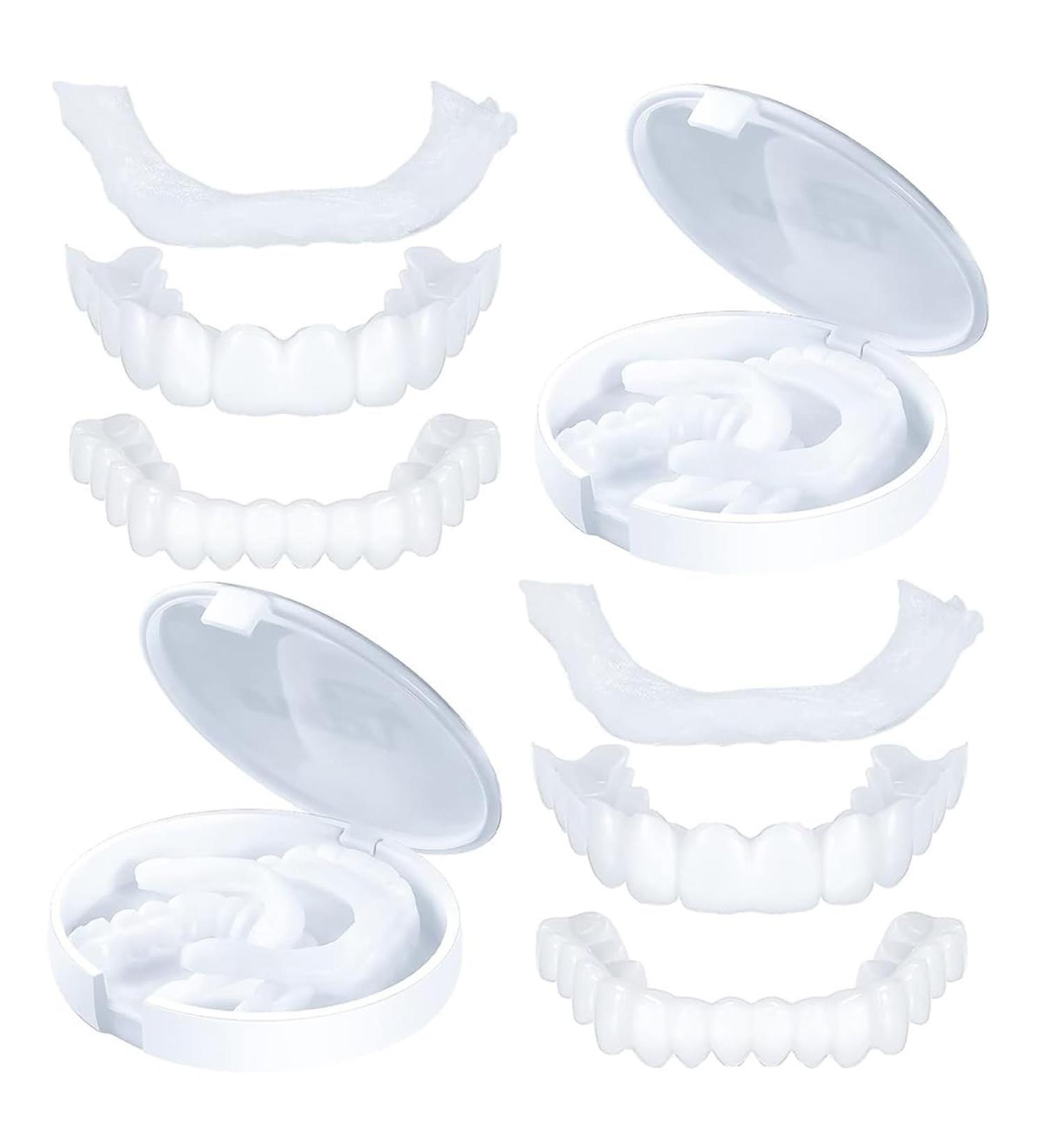 Fluktrix Instant Prosthesis Veins - Self-Confident Smile with Cosmetic Artificial Teeth & Provisional Braces for Men & Women | International Shipping Available - Buy Online on GoSupps.com
