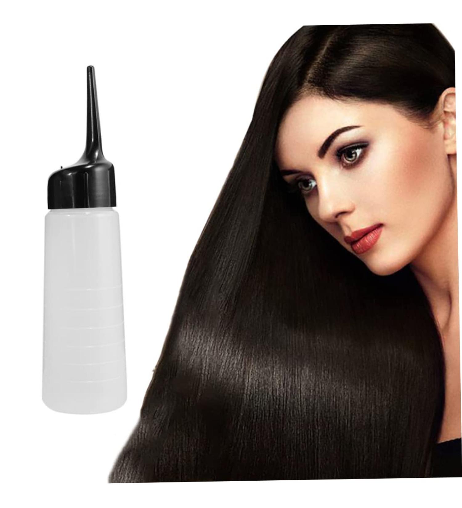 Plastic Leakproof Applicator Bottle for Hair Color - 5oz Salon Hair Dye Tool - Buy Online on GoSupps.com