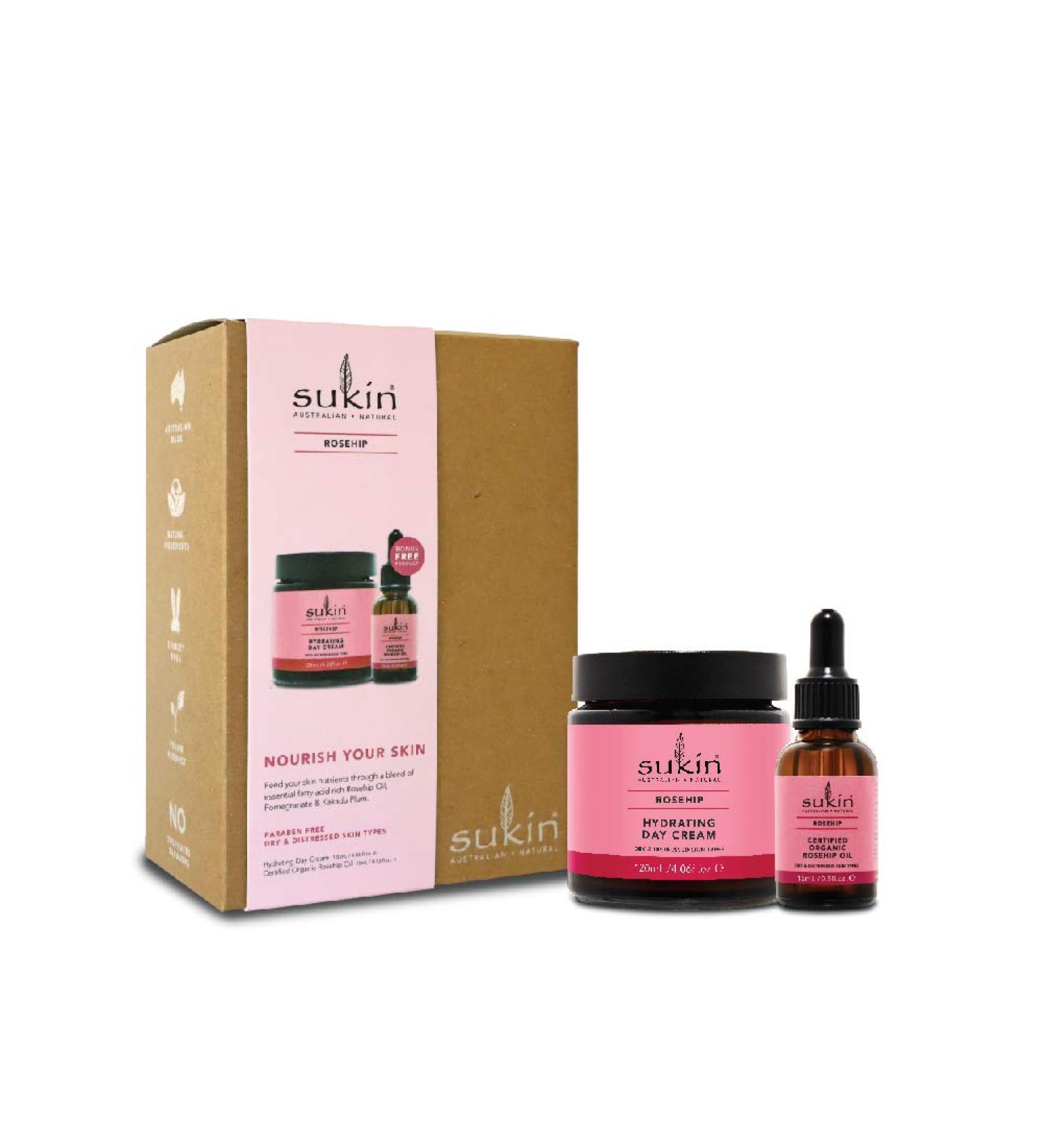 SUKIN Nourish Your Skin Gift Set | Best International Skincare Gift Shop Now - Buy Online on GoSupps.com