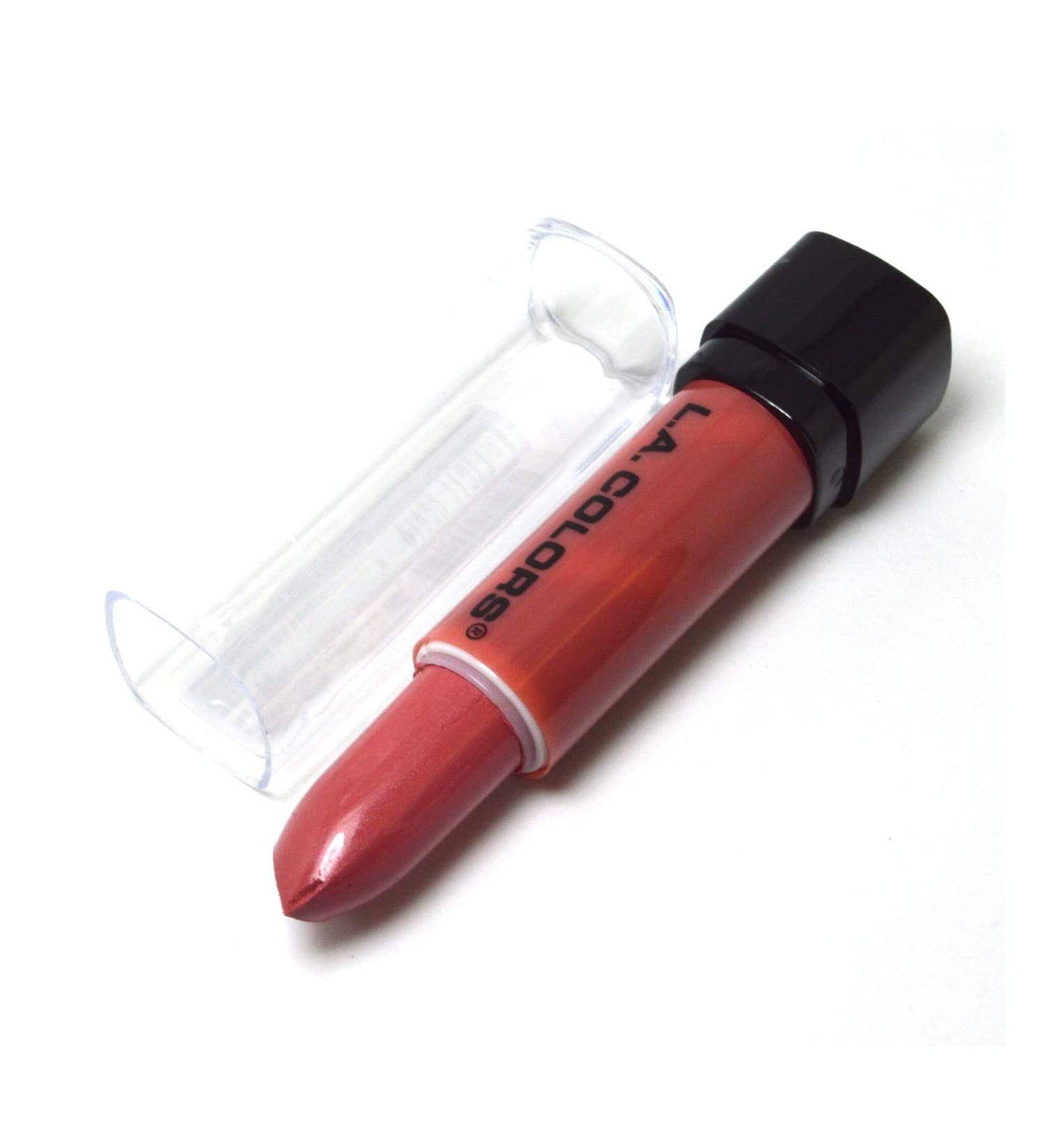 Buy L.A. Colors Moisture Rich Lip Color CML523 Petal | Vitamin E Aloe Vera Lipstick Balm + Free Zipper Bag International Shipping Available - Buy Online on GoSupps.com