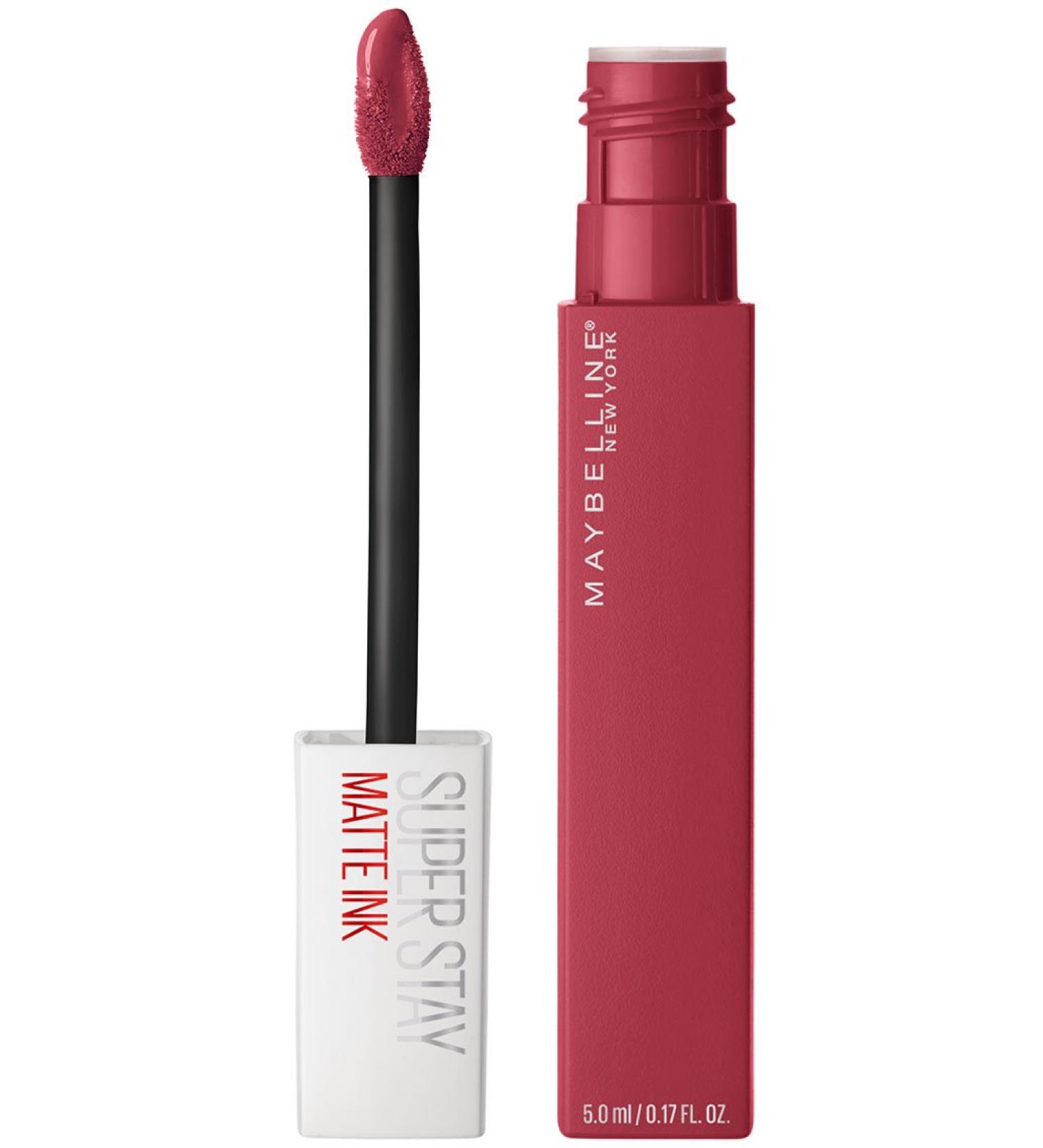 Maybelline New York SuperStay Matte Ink Un-nude Liquid Lipstick Ruler 0.17 Ounce 80 Ruler 5.03 ml (Pack of 1) - Buy Online on GoSupps.com