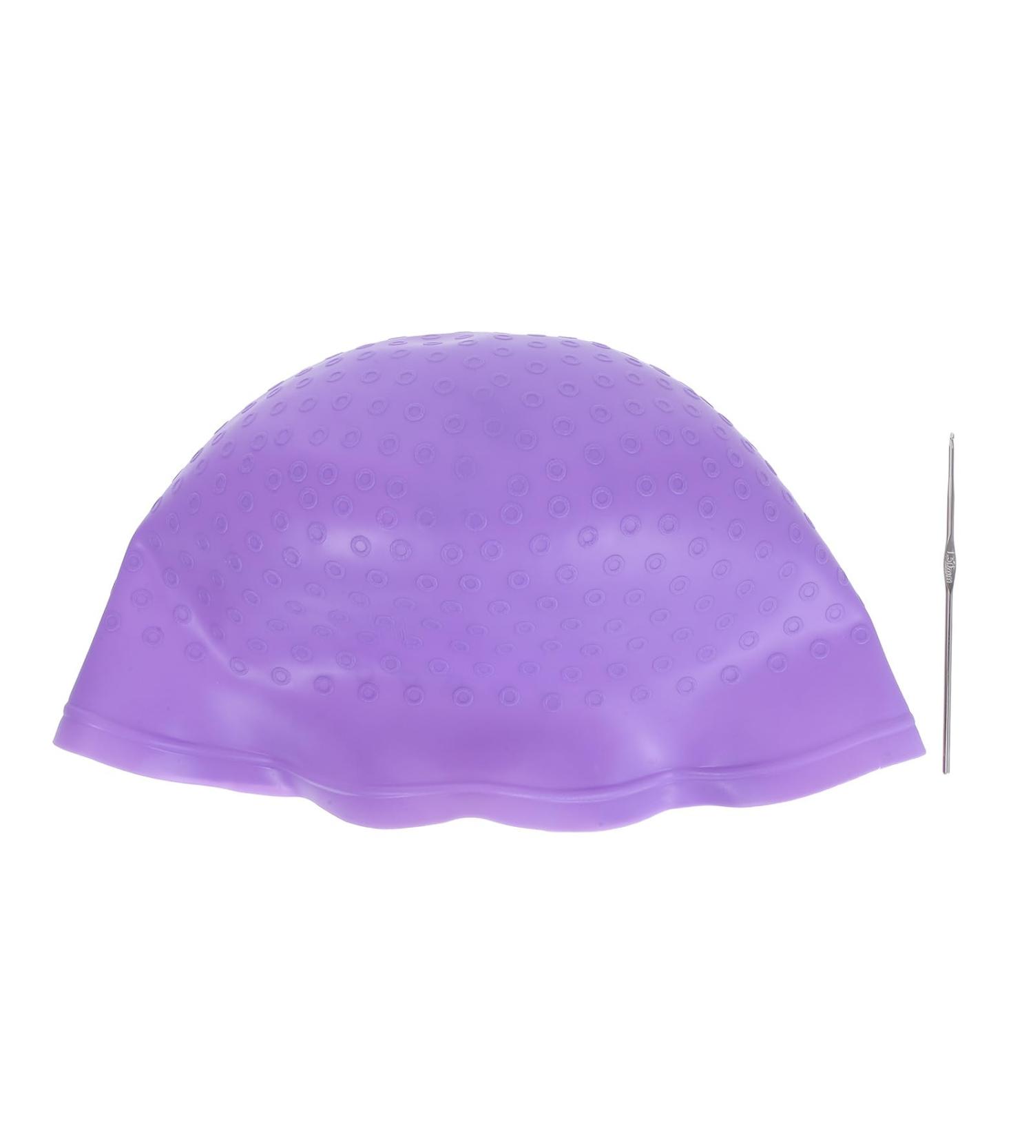 GALPADA Bonnet Silicone pour M ches Outil de Coloration avec Crochet Int gr R utilisable pour Coiffure Domicile ou Salon - Buy Online on GoSupps.com