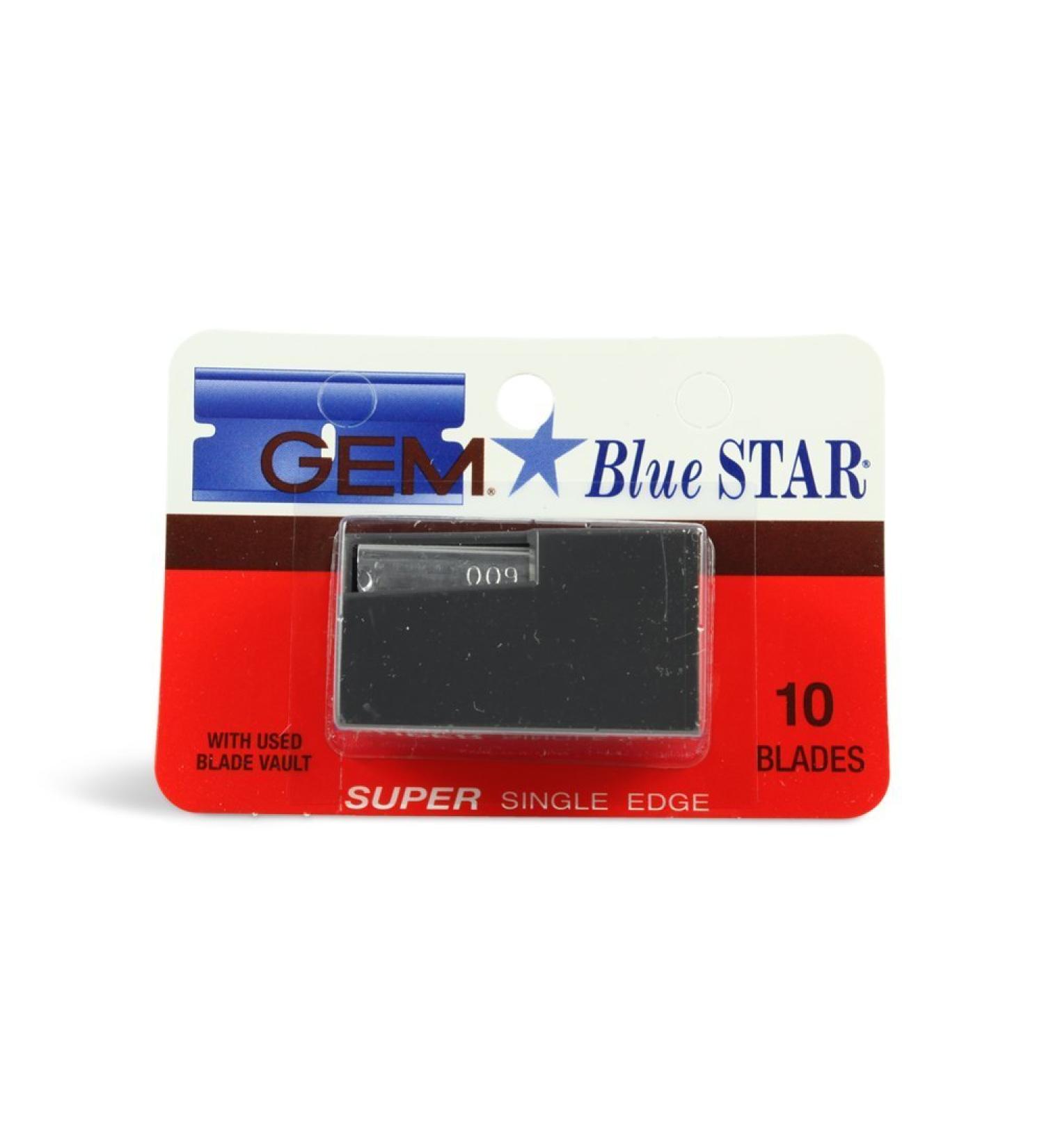 GEM Gem Single Edge Blades 10's