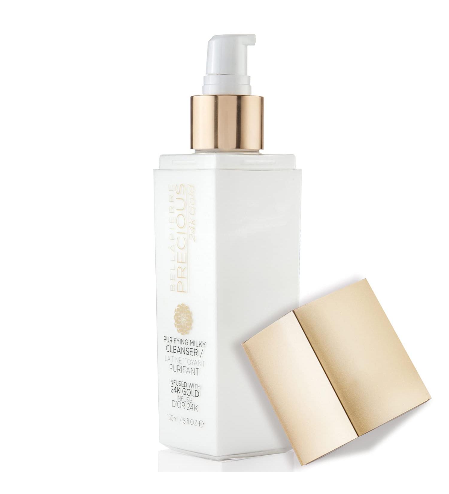 Buy Bellapierre Precious Purifying Milky Cleanser - All Natural 24k Gold Formula Nourishing Vitamins & Oils - 150ml | International Shipping Available - Buy Online on GoSupps.com
