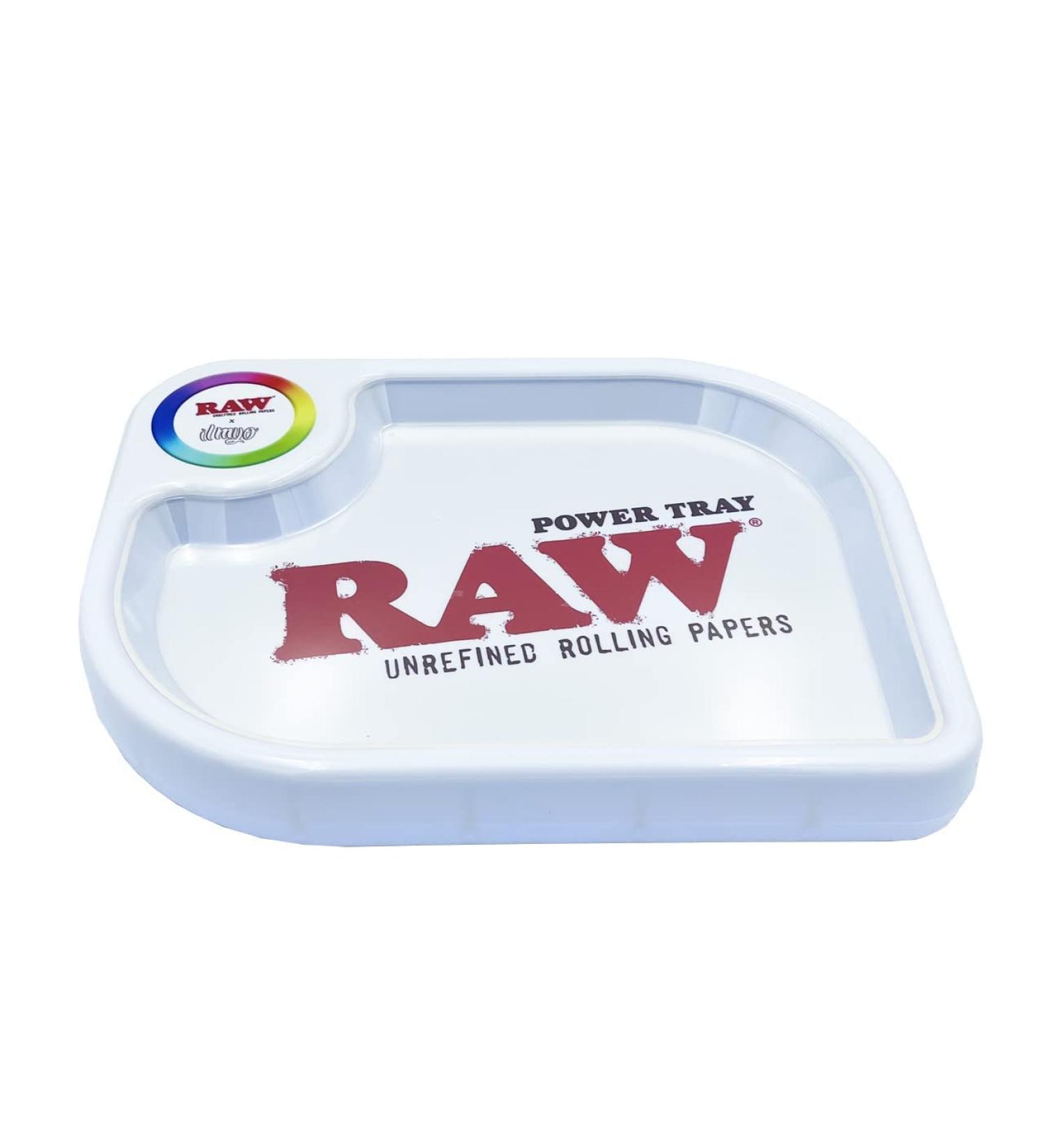 RAW Rolling Papers Light Up LED Power Tray