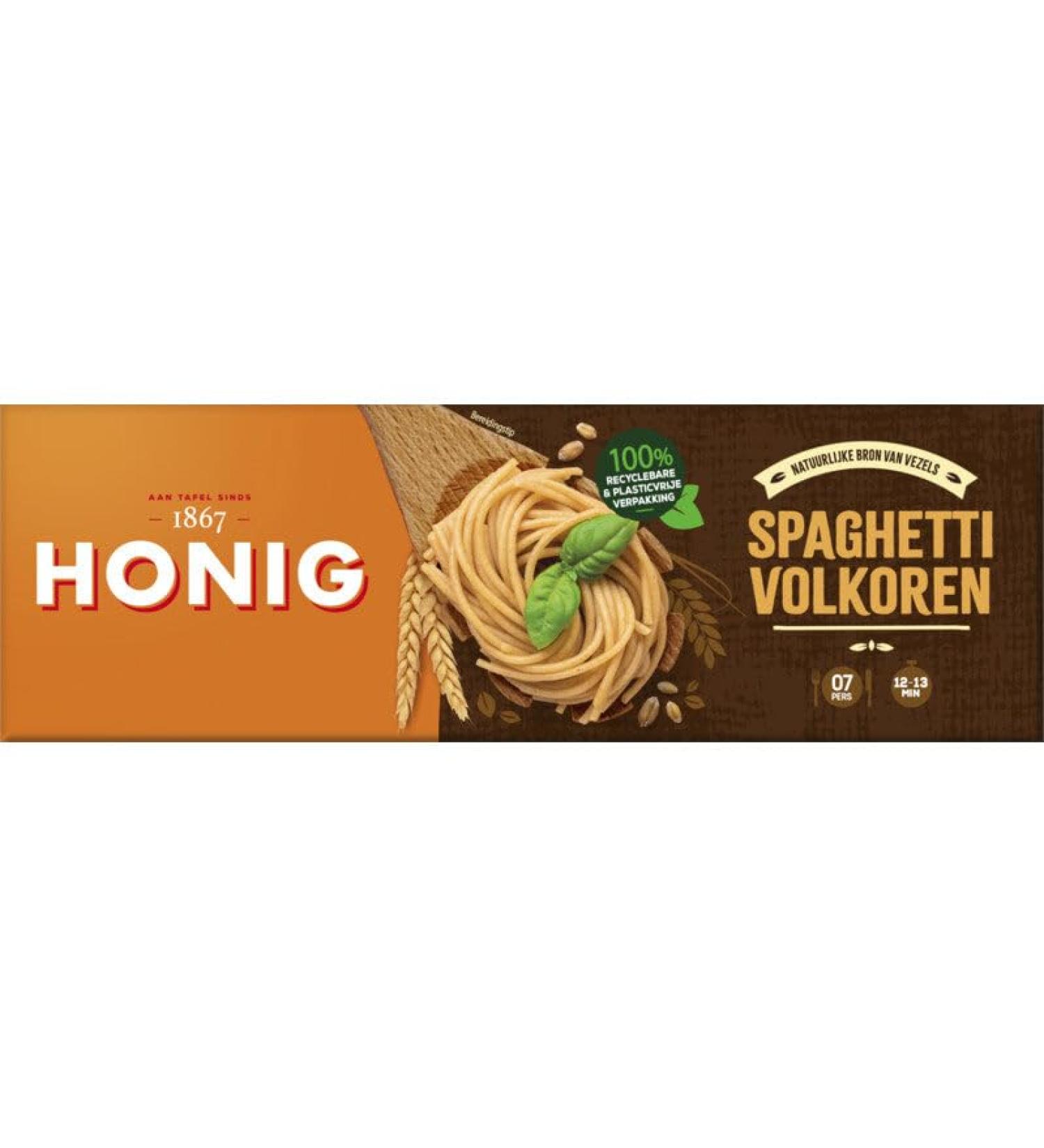 Honig Honey Spaghetti Whole Grain Paste 550g