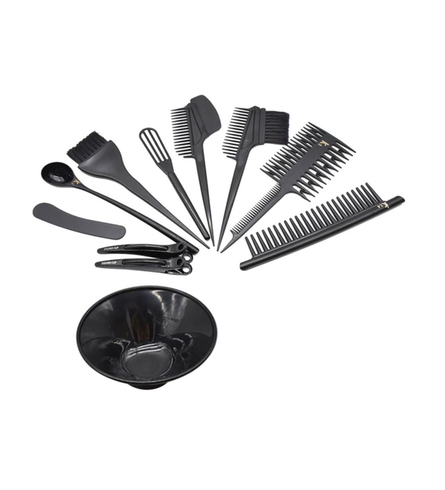 Ipetboom 1 Set Salon Hair Coloring Dyeing Kit Tools Dye Bowl and Brush Hair Tint Brush Highlight Brush Hair Highlighting Cap and Hook Hair Color Mixing Brush Bowls Comb Hair Dye - Buy Online on GoSupps.com
