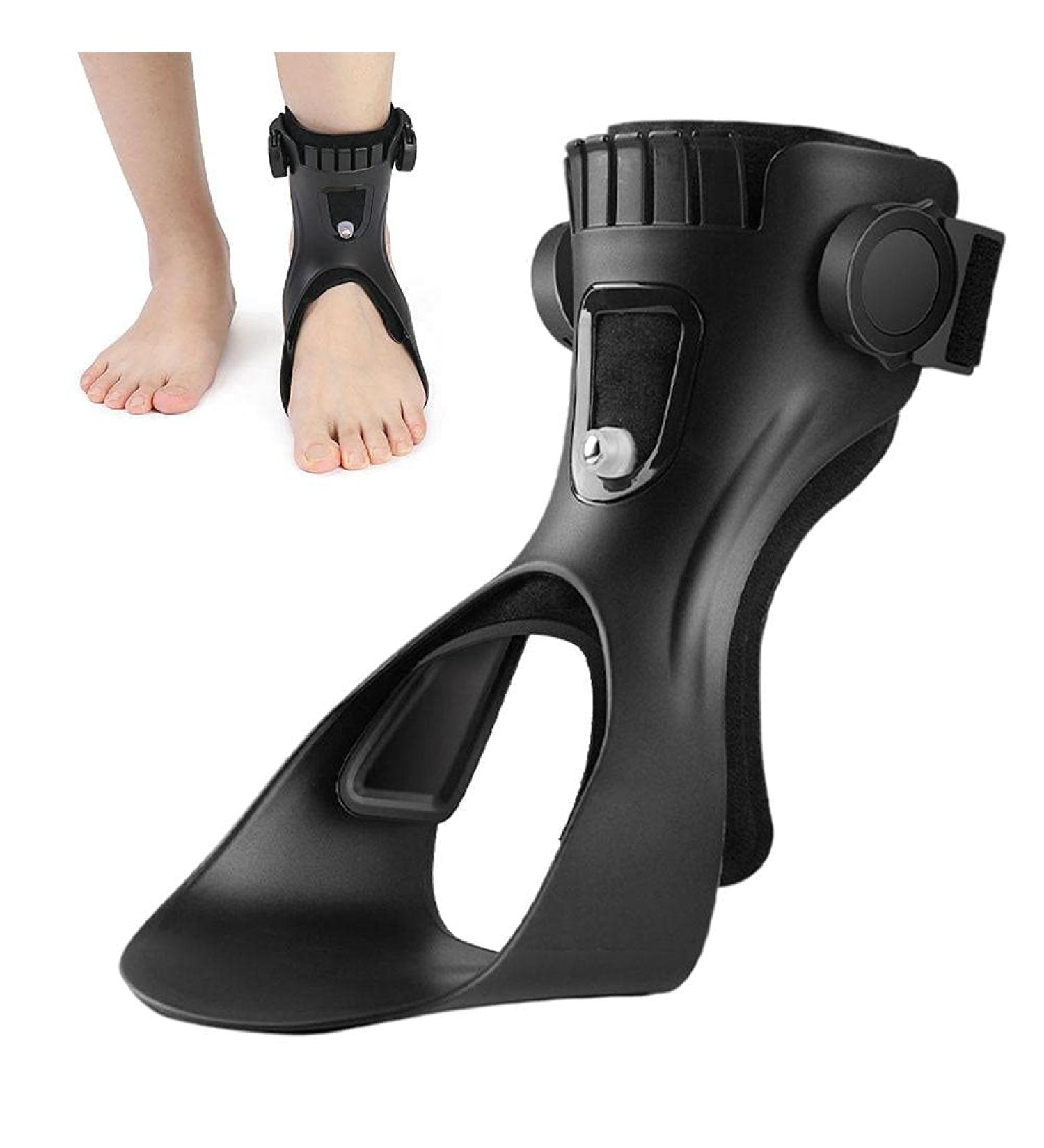 Buy Foot Varus Orthosis for Hemiplegia Ankle Support with Inflatable Airbag | Medical Walking Stabilizer (Left XL) - International Shipping Available - Buy Online on GoSupps.com
