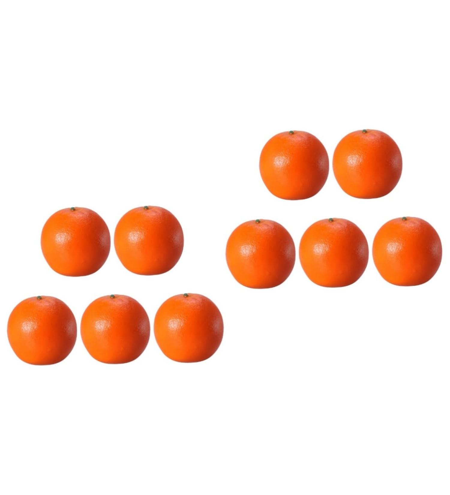Alipis 10 Pcs child boy Children Toys props Model toy reward Fake Orange Models orange artificial toy set accessories window at home fake fruit Toy banana decoration fake - Buy Online on GoSupps.com