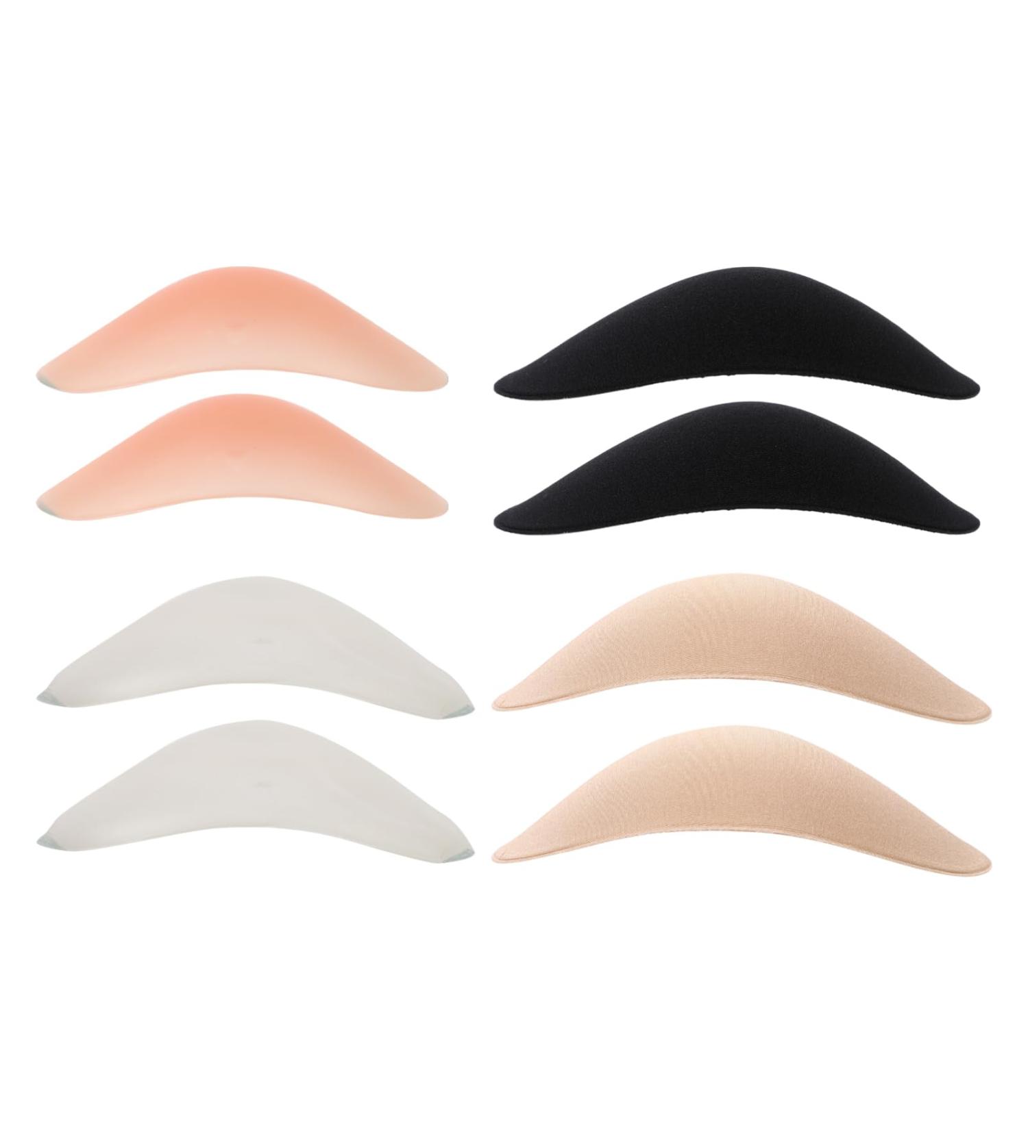 4 Pairs Non-Slip Silicone Shoulder Pads - Invisible Enhancer & Push-Up Shoulder Straps for Ultimate Comfort - Buy Online on GoSupps.com