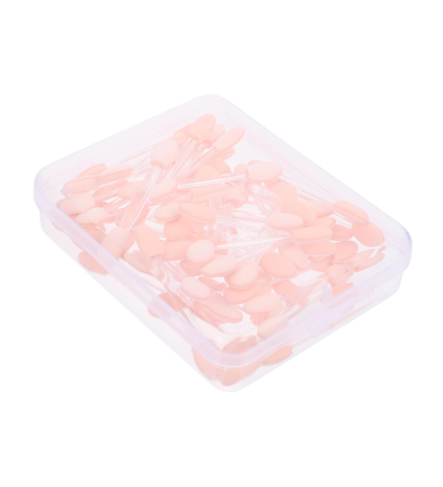 Mipcase 50pcs Double Ended Eyeshadow Brush Makeup Brush Eyeshadow Cosmetic Applicator Eyeshadow Makeup Tools - Buy Online on GoSupps.com