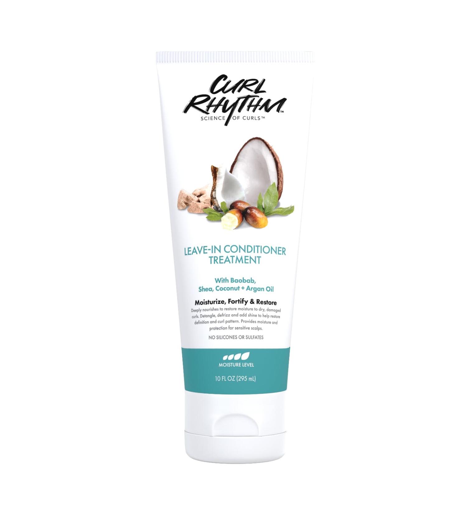 Leave-in Conditioner Treatment for Curly Hair | Shea Coconut & Argan Oil | 10 oz - Best International Shipping - Buy Online on GoSupps.com