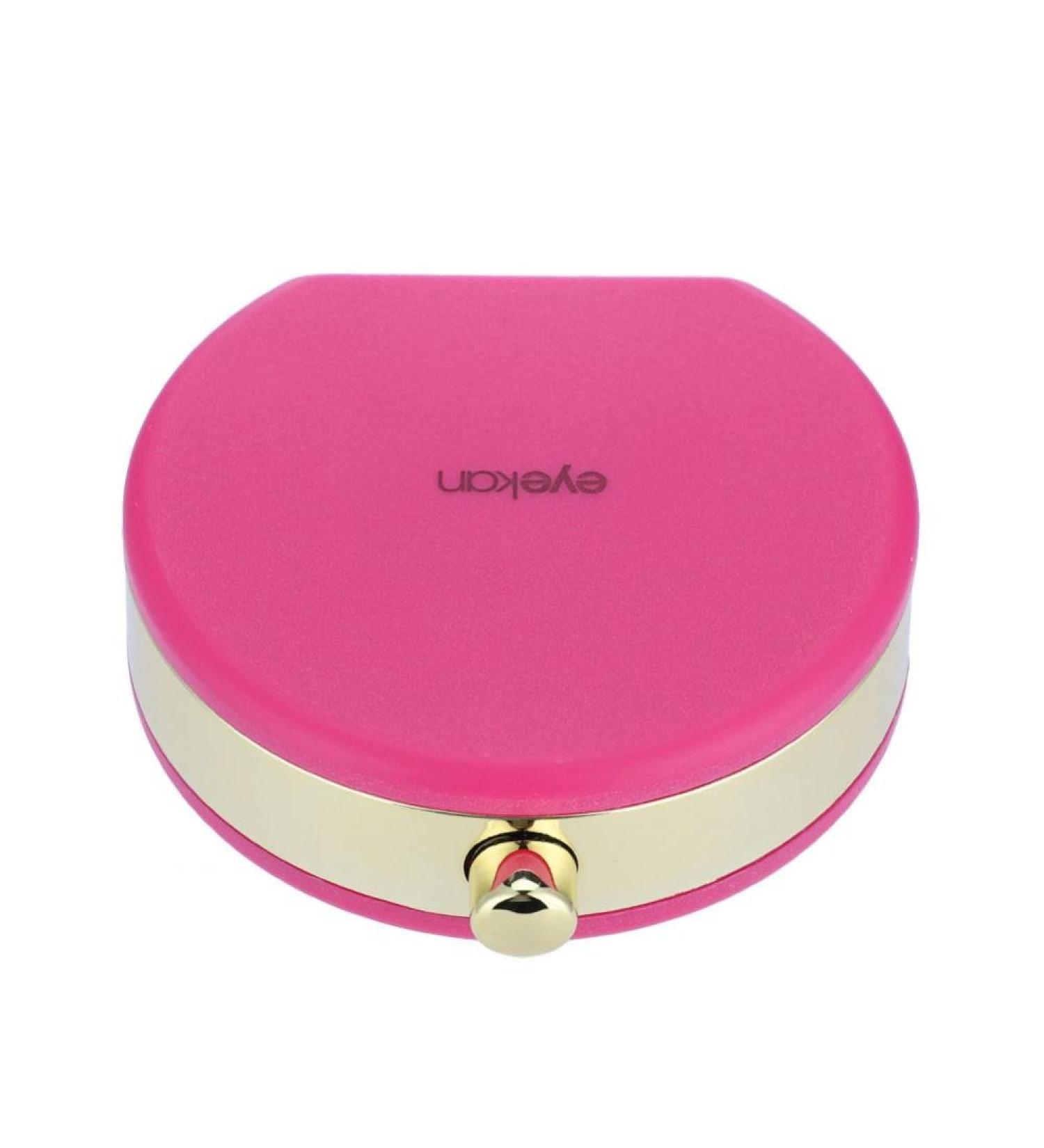 Mini Contact Lens Case - Travel Lens Holder with Mirror | Eye Care Set in Rose Pink - International Shipping Available - Buy Online on GoSupps.com