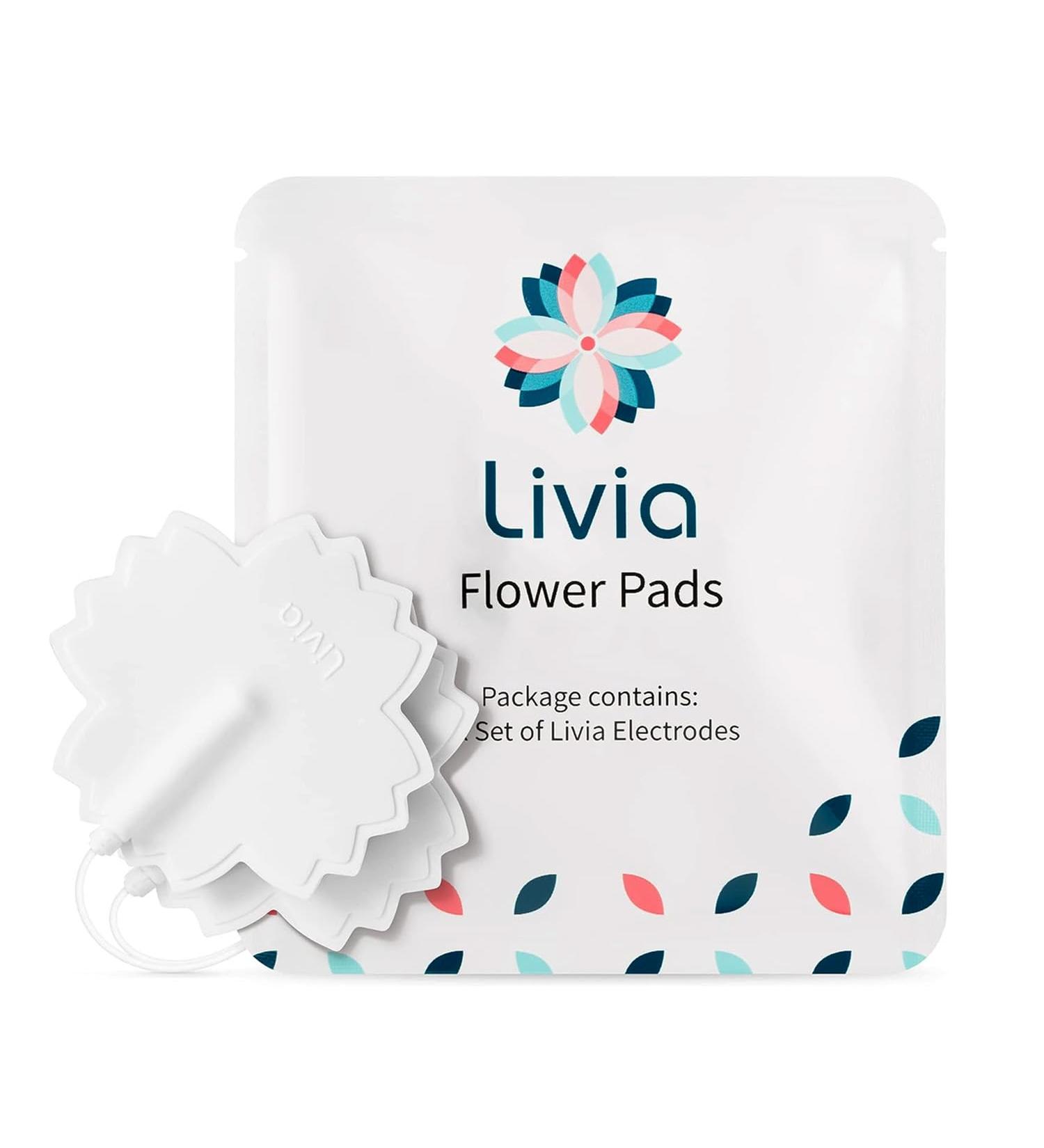 Livia Gel Pads | Stick-on Pads for Menstrual Pain Relief Device | Skin-Friendly & Easy to Apply | 6 Pairs (6-Month Supply) - Buy Online on GoSupps.com