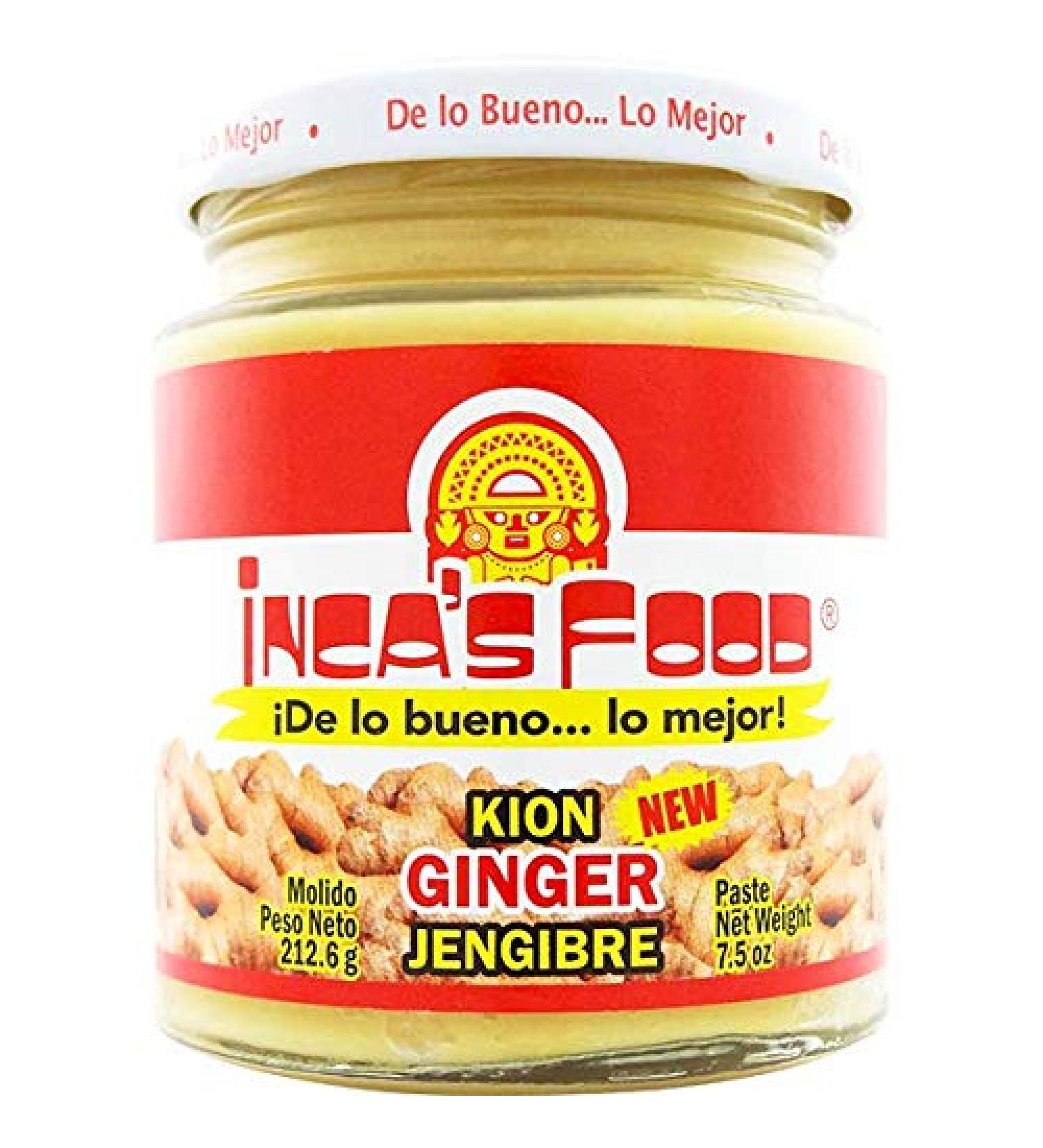 Inca's Food Ginger Paste - Product of Peru JENGIBRE(KION) 7.5 oz