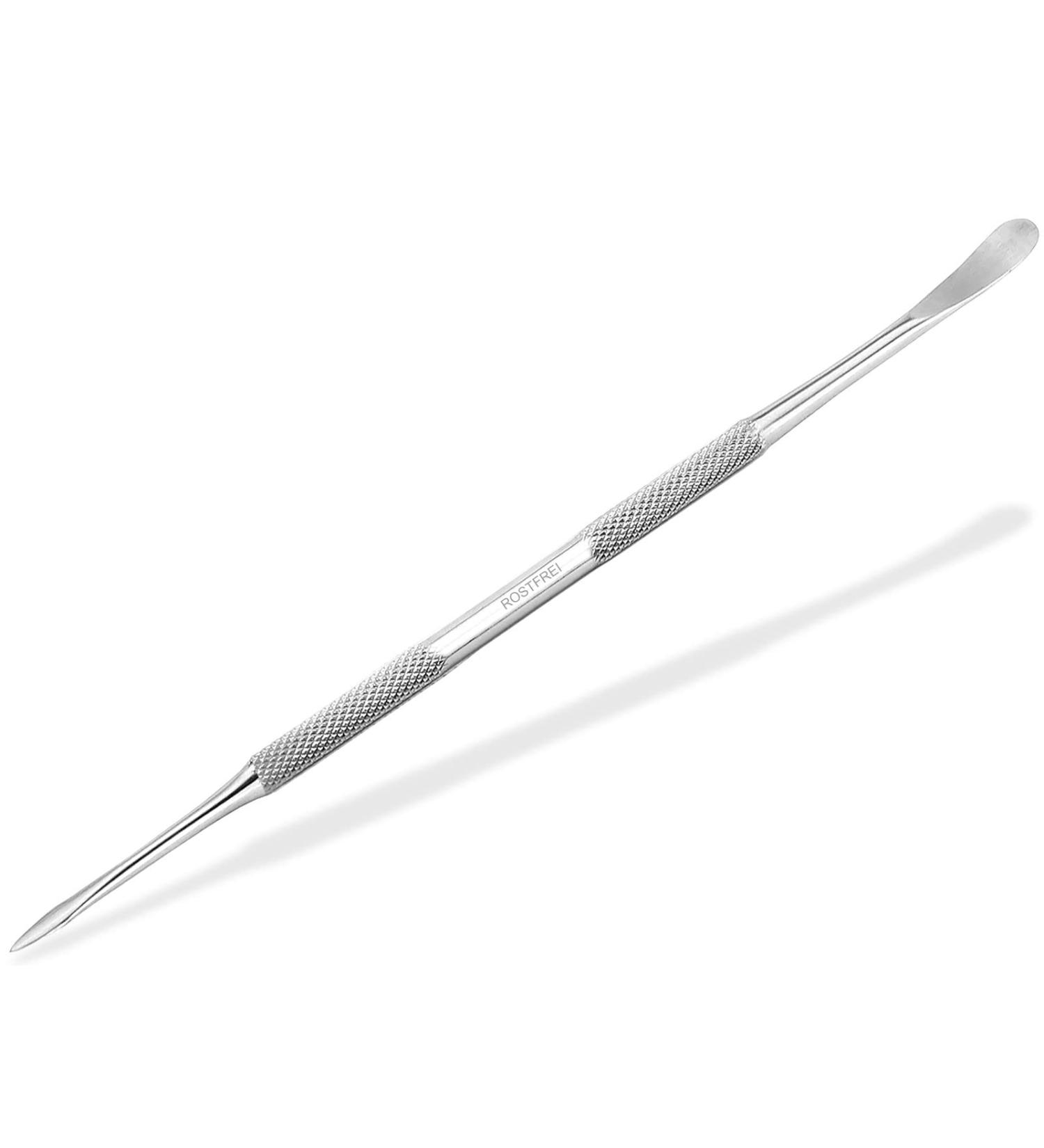 Cuticle Pusher Gel Spatula Premium Nail Cleaner for Perfectly Groomed Nails | Worldwide Shipping - Buy Online on GoSupps.com