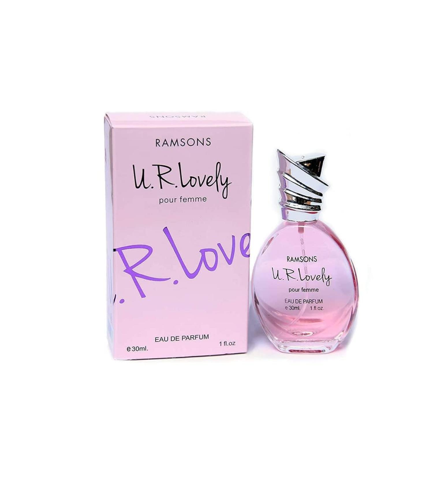 CREATION KRIVA Ramsons U R Lovely Eau De Perfume Liquid For Unisex (30ml x 2) Fruity & Aquatic Blend Seductive & Alluring Aroma Long-Lasting Freshness (Jasmine Rose)
