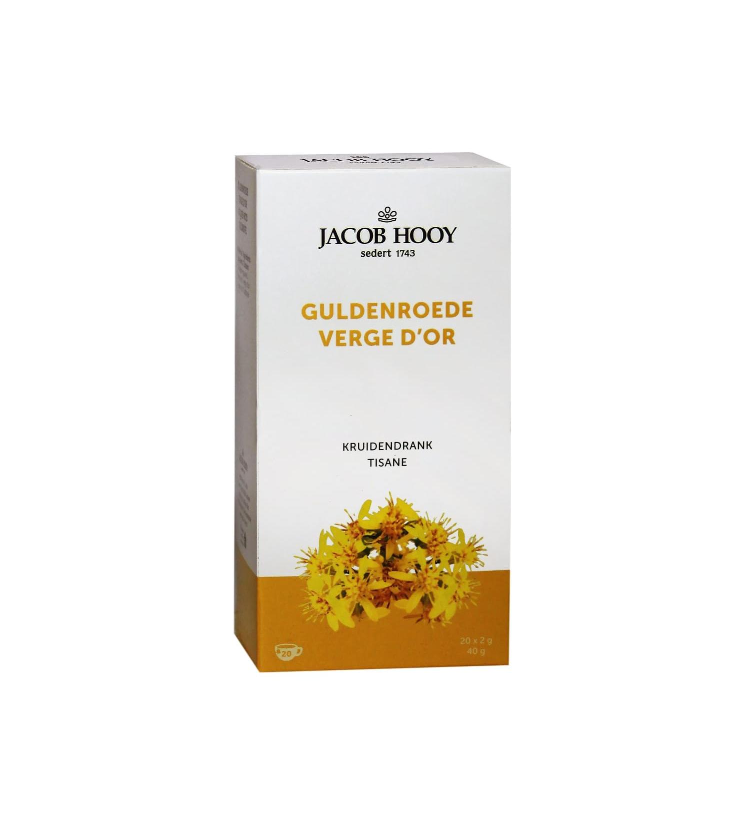  Jacob Hooy Jacob Hooy | Purifying Herbal Tea | Caffeine-Free Purifying Infusion | Herbal Tea for Infusion - 20 Filters (40g) - Buy Online on GoSupps.com