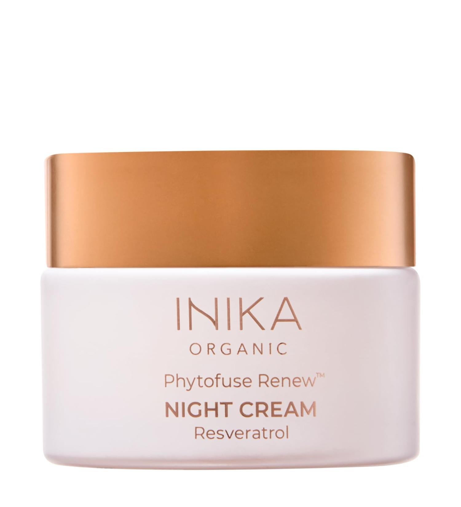Shop INIKA Organic Phytofuse Renew Night Cream 50ml - Revitalize Skin & Boost Glow | International Shipping Available - Buy Online on GoSupps.com