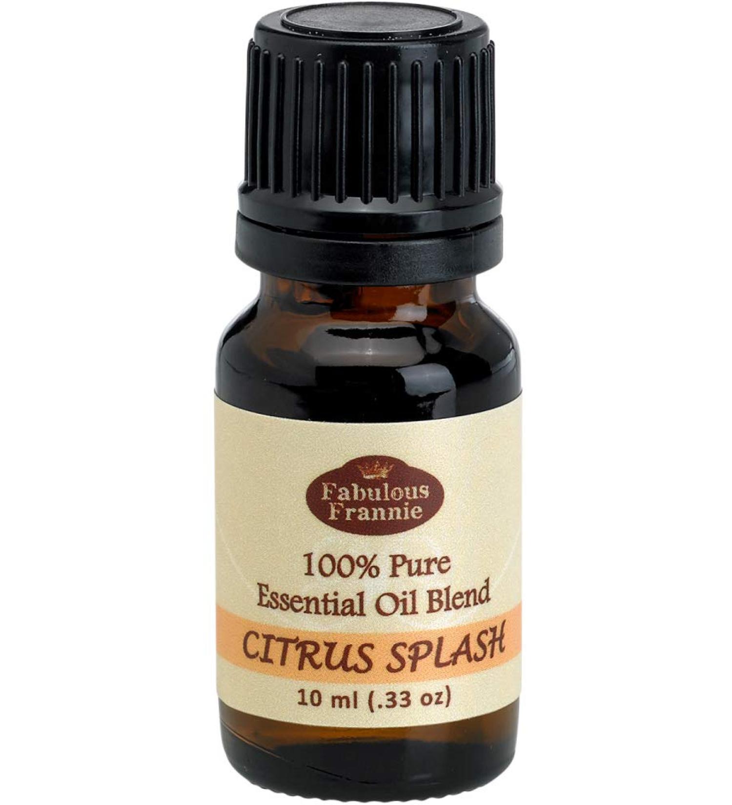 Fabulous Frannie Citrus Essential Oil Blend 100% Pure Undiluted Therapeutic Grade - 10 ml A Perfect Blend of Lemongrass and Orange Essential Oils