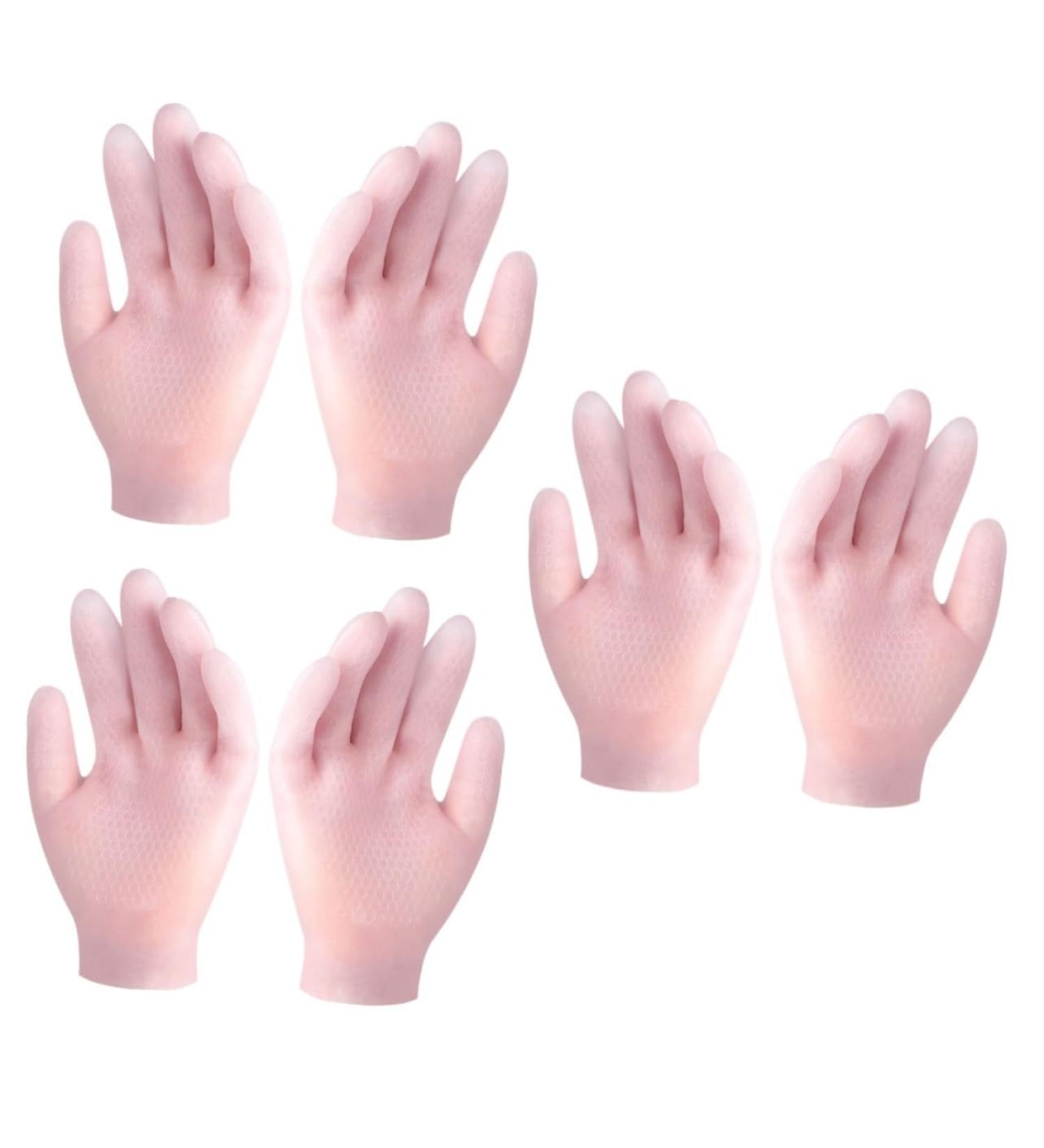 minkissy 3 Pairs Moisturizing Gloves Dead Skin Heal Gloves Cuticles Socks Gloves Elastic Gloves High Heels for Women Anti- Cracking Hand Covers Supplies Miss Sebs Dry Hands - Buy Online on GoSupps.com